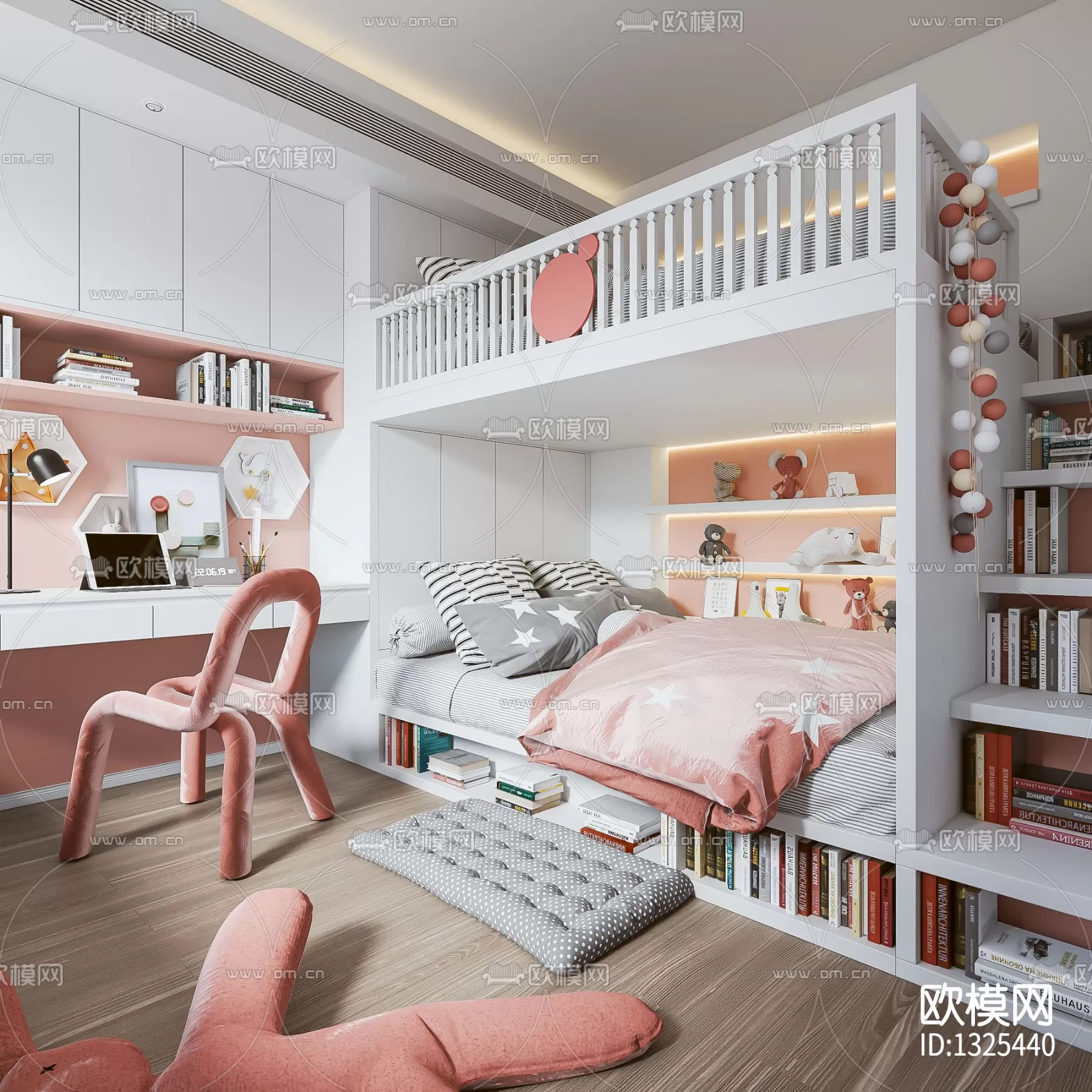 Children Room 3D Scenes – 0339 Children Room 3D Scenes – 0339