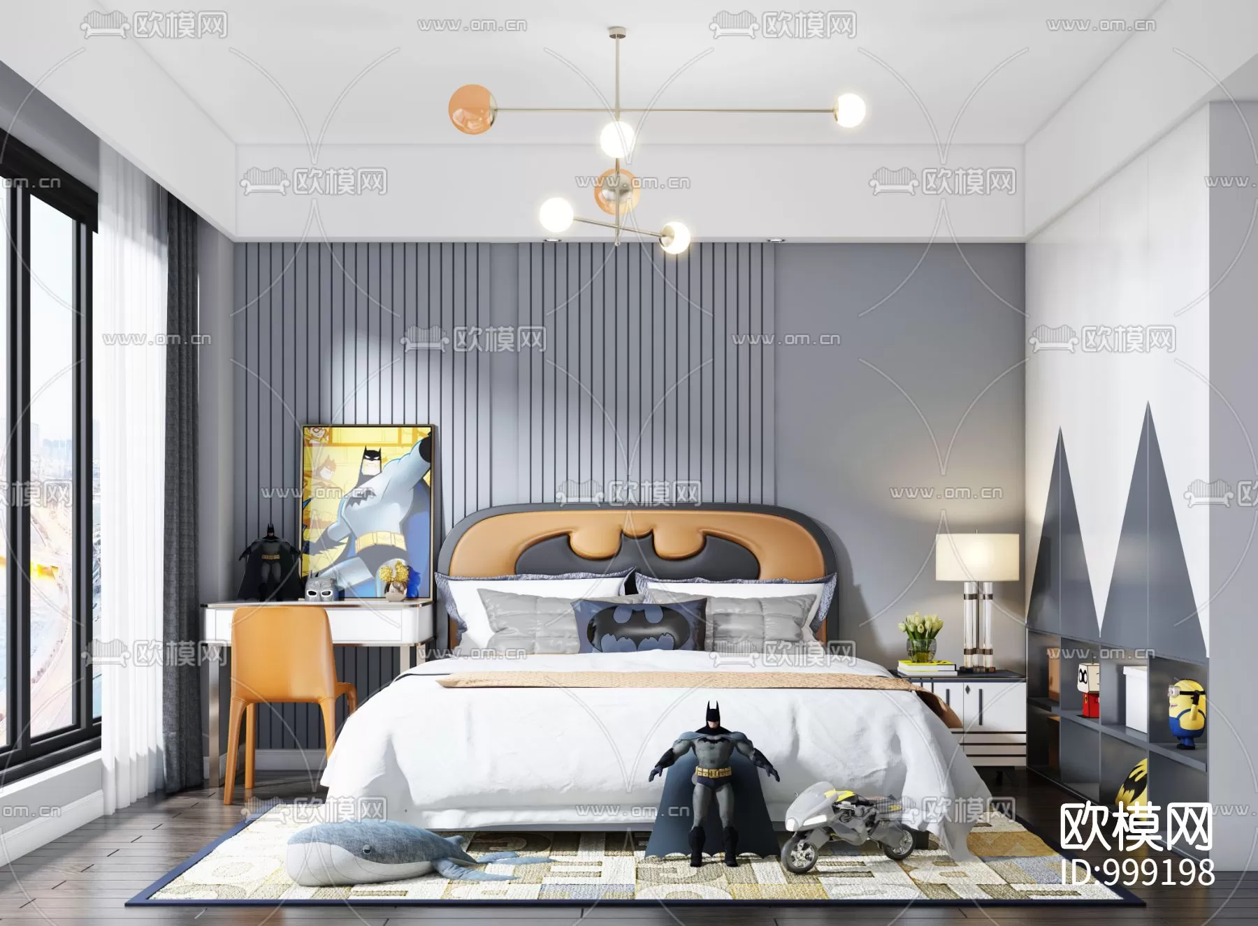 Children Room 3D Scenes – 0343 Children Room 3D Scenes – 0343