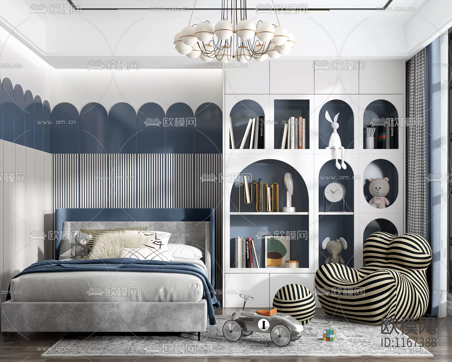 Children Room 3D Scenes – 0351 Children Room 3D Scenes – 0351