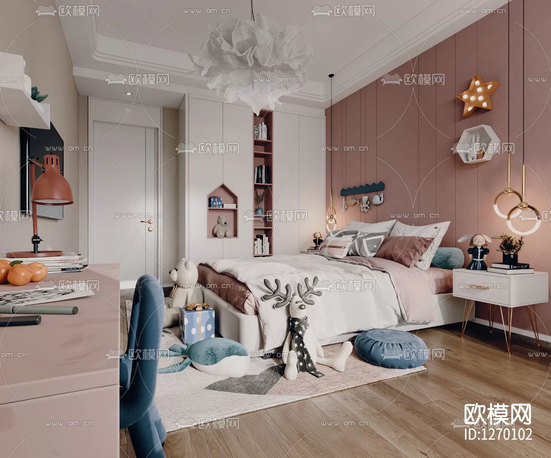 Children Room 3D Scenes – 0371 Children Room 3D Scenes – 0371