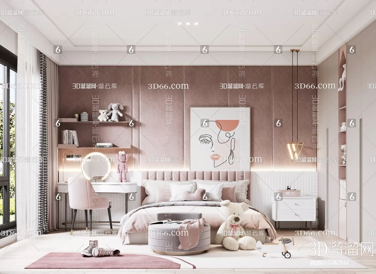 Children Room 3D Scenes – 0374 Children Room 3D Scenes – 0374