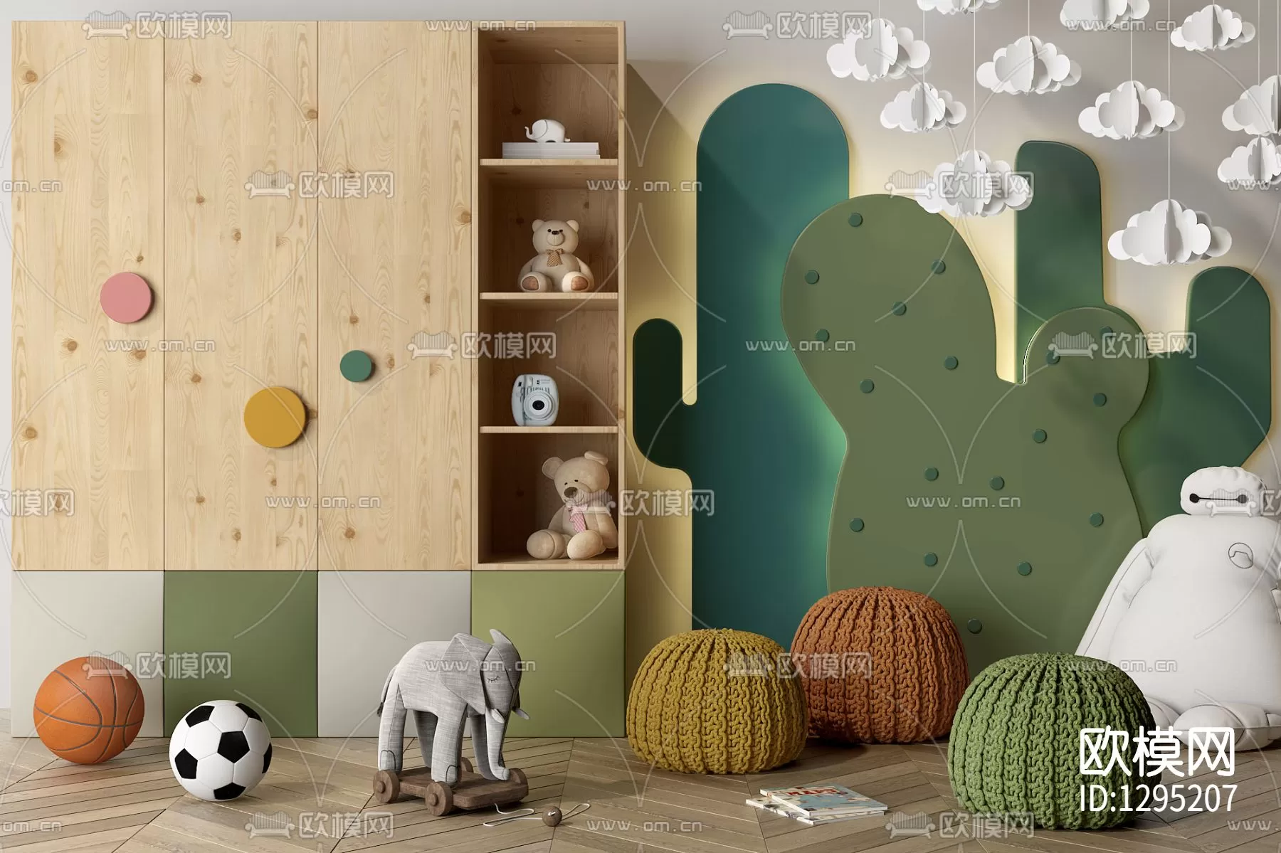 Children Room 3D Scenes – 0376 Children Room 3D Scenes – 0376