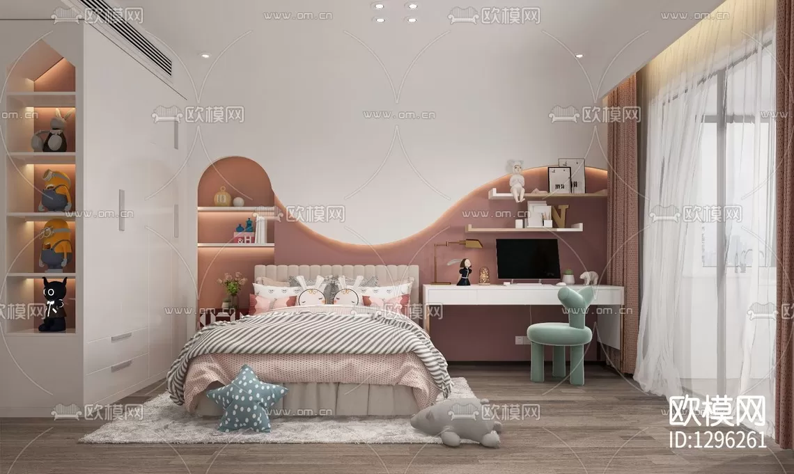 Children Room 3D Scenes – 0377 Children Room 3D Scenes – 0377