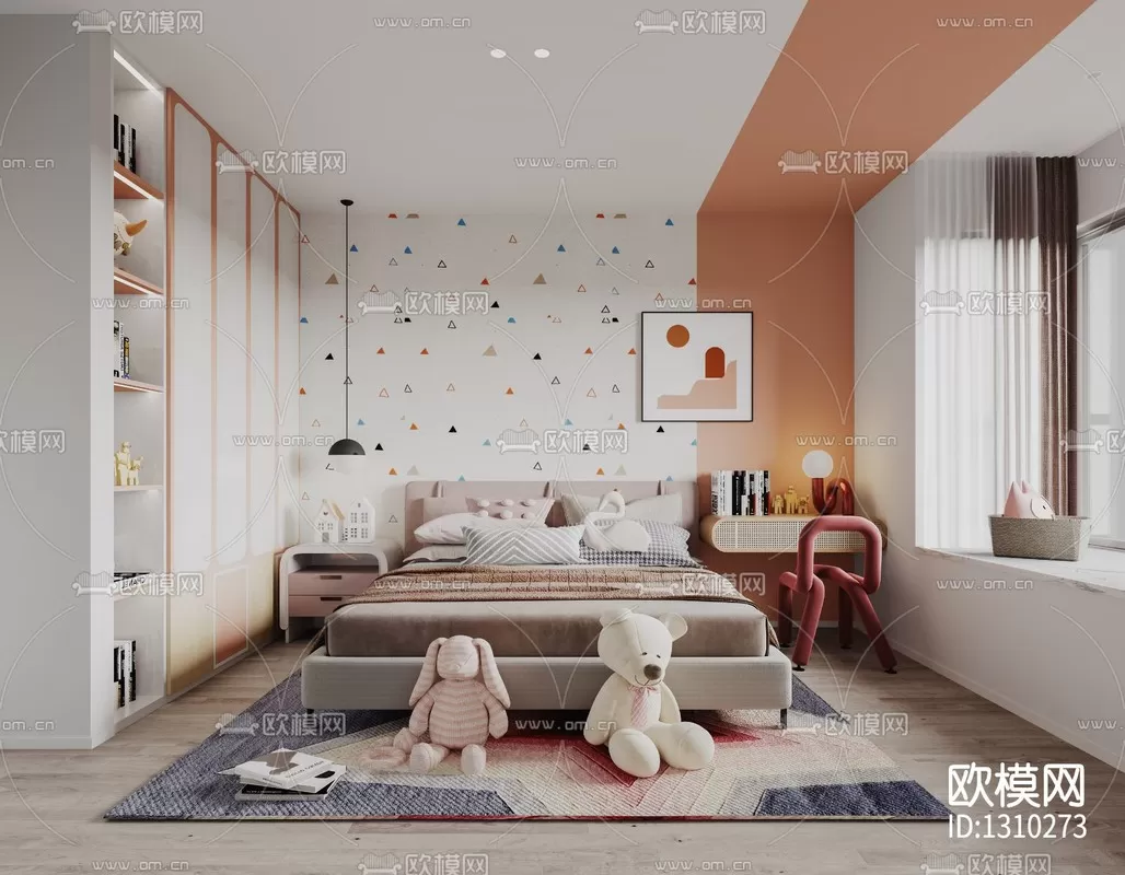 Children Room 3D Scenes – 0379 Children Room 3D Scenes – 0379