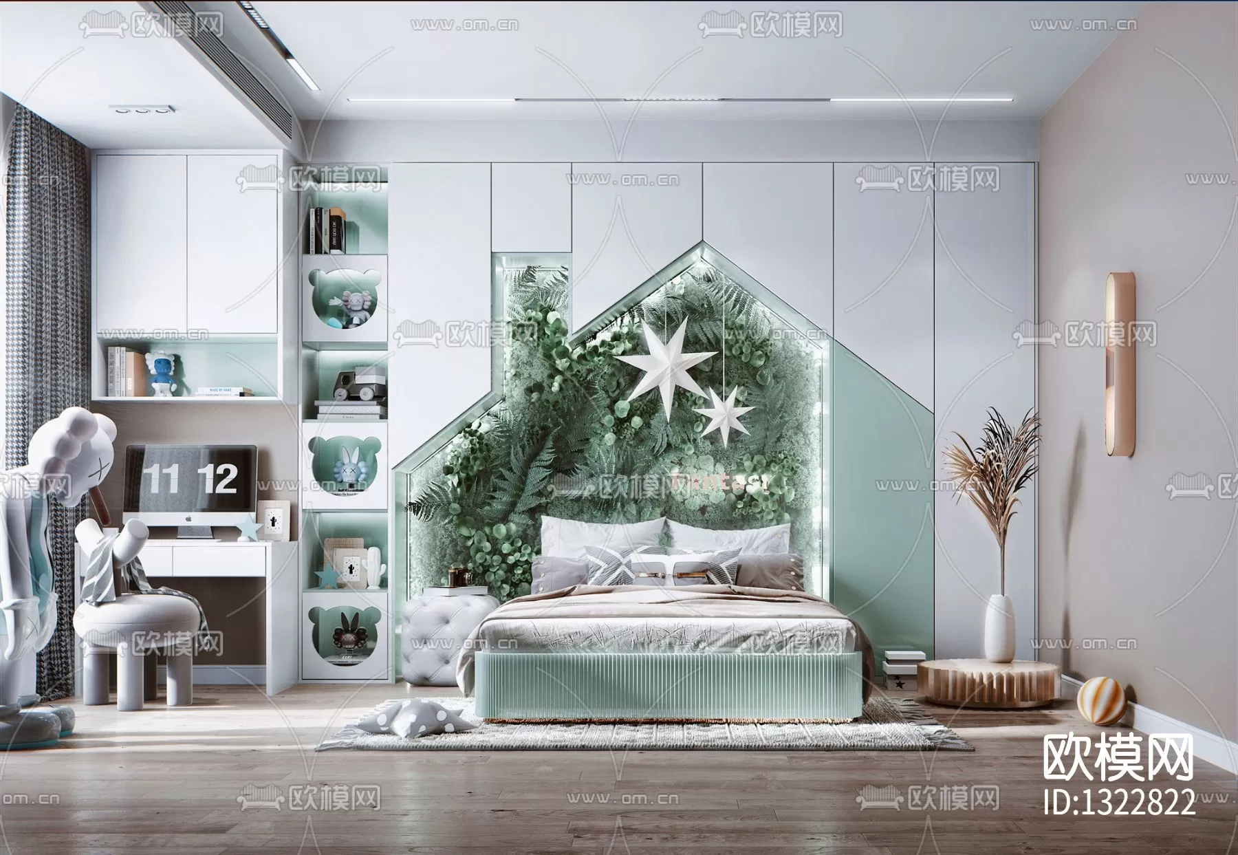 Children Room 3D Scenes – 0381 Children Room 3D Scenes – 0381