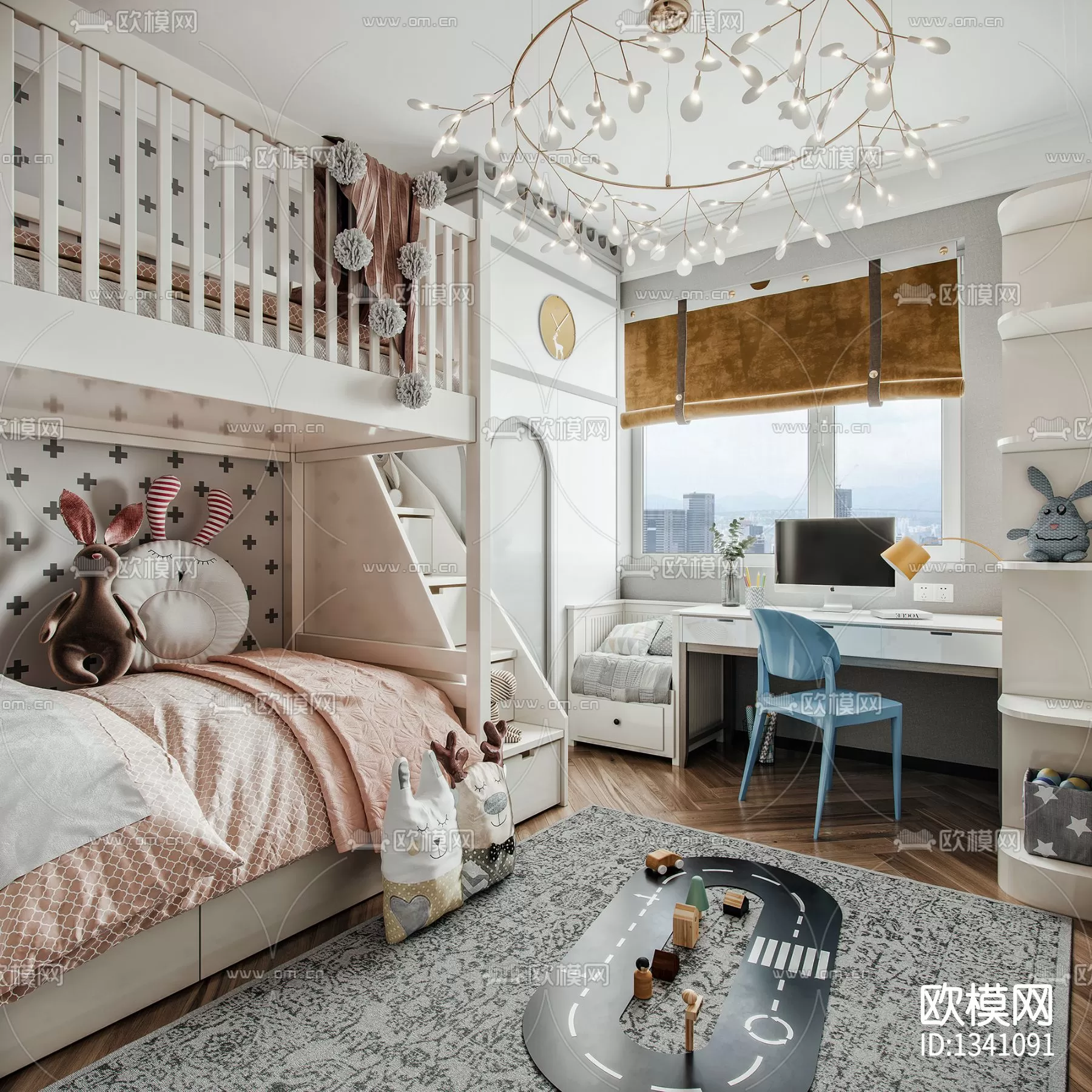 Children Room 3D Scenes – 0387 Children Room 3D Scenes – 0387