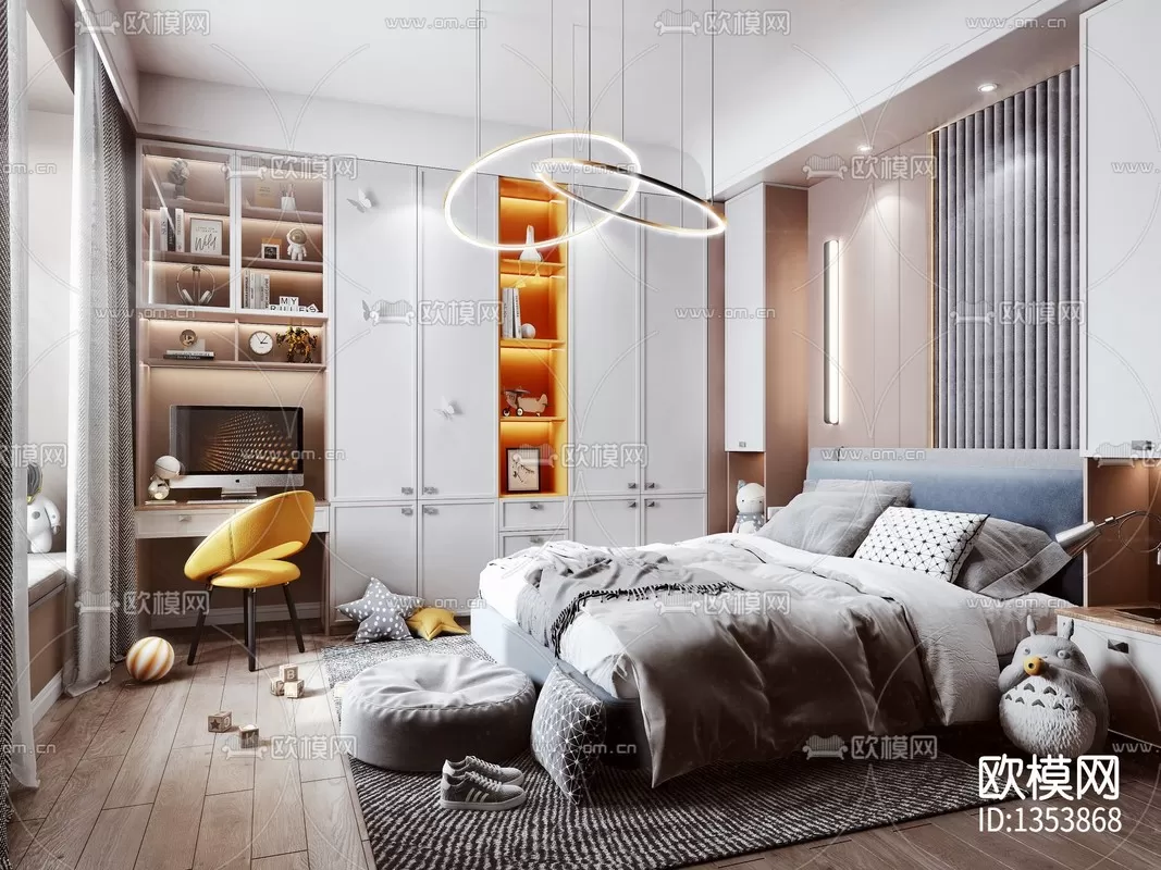 Children Room 3D Scenes – 0388 Children Room 3D Scenes – 0388