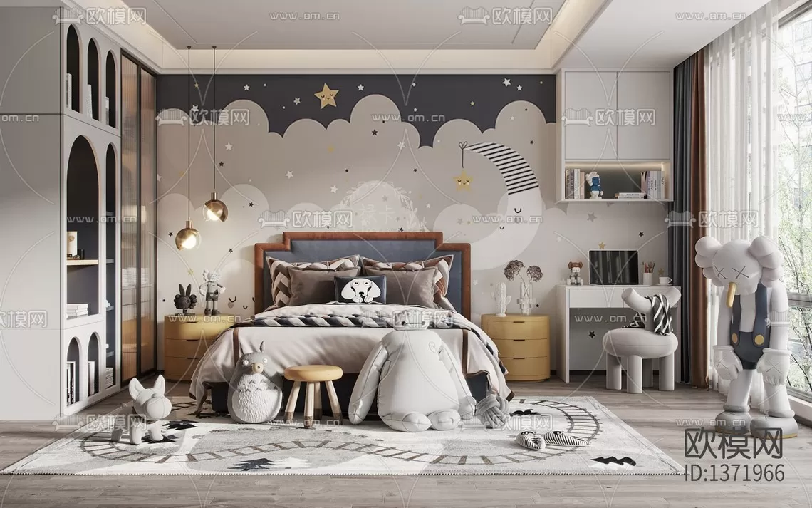 Children Room 3D Scenes – 0391 Children Room 3D Scenes – 0391