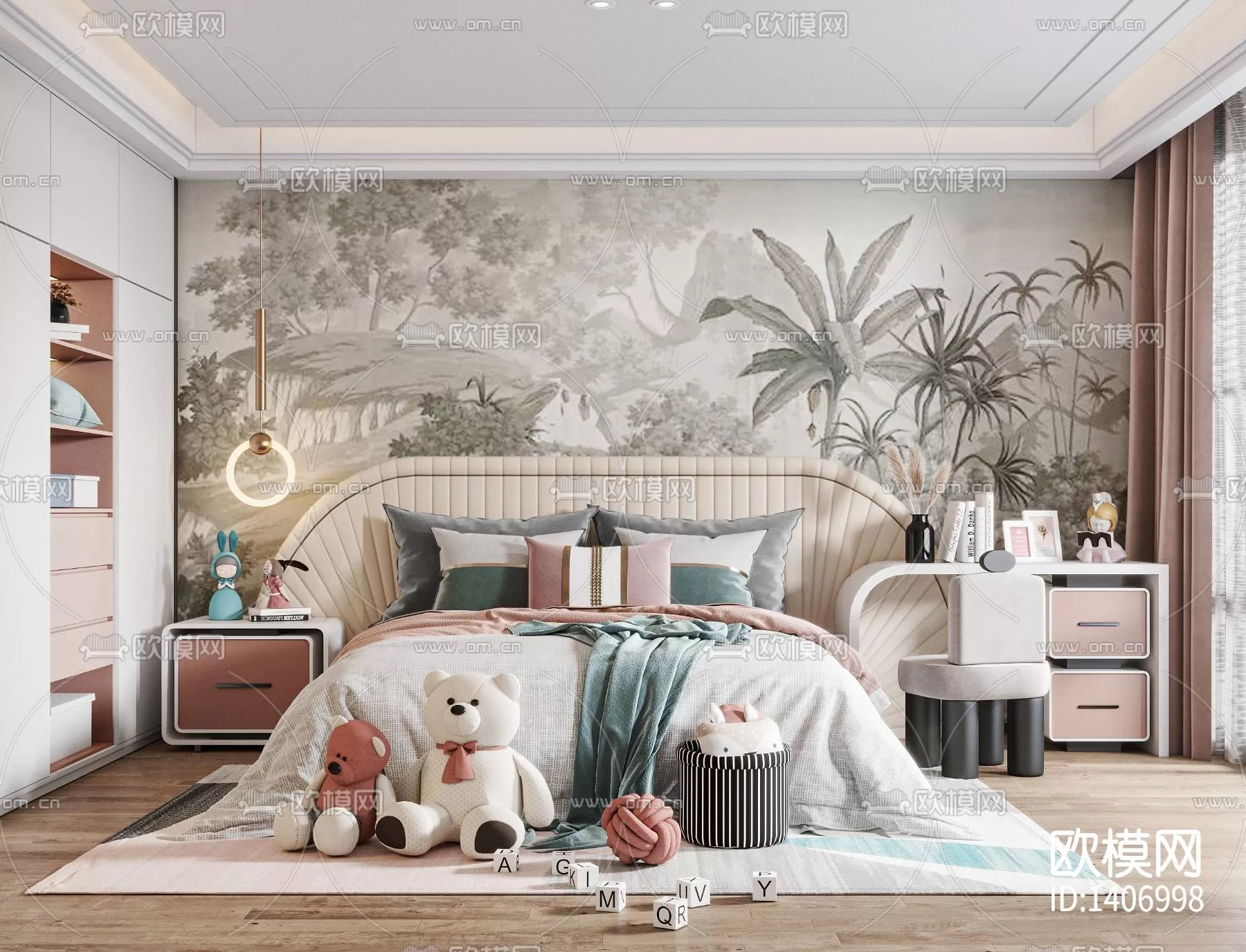 Children Room 3D Scenes – 0396 Children Room 3D Scenes – 0396