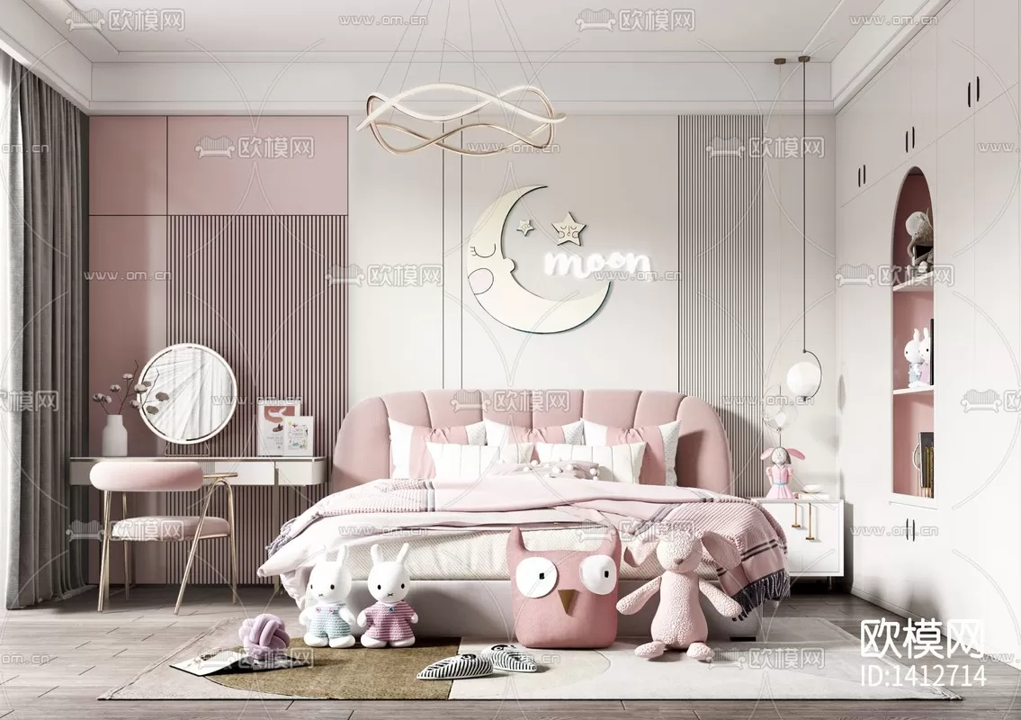 Children Room 3D Scenes – 0397 Children Room 3D Scenes – 0397