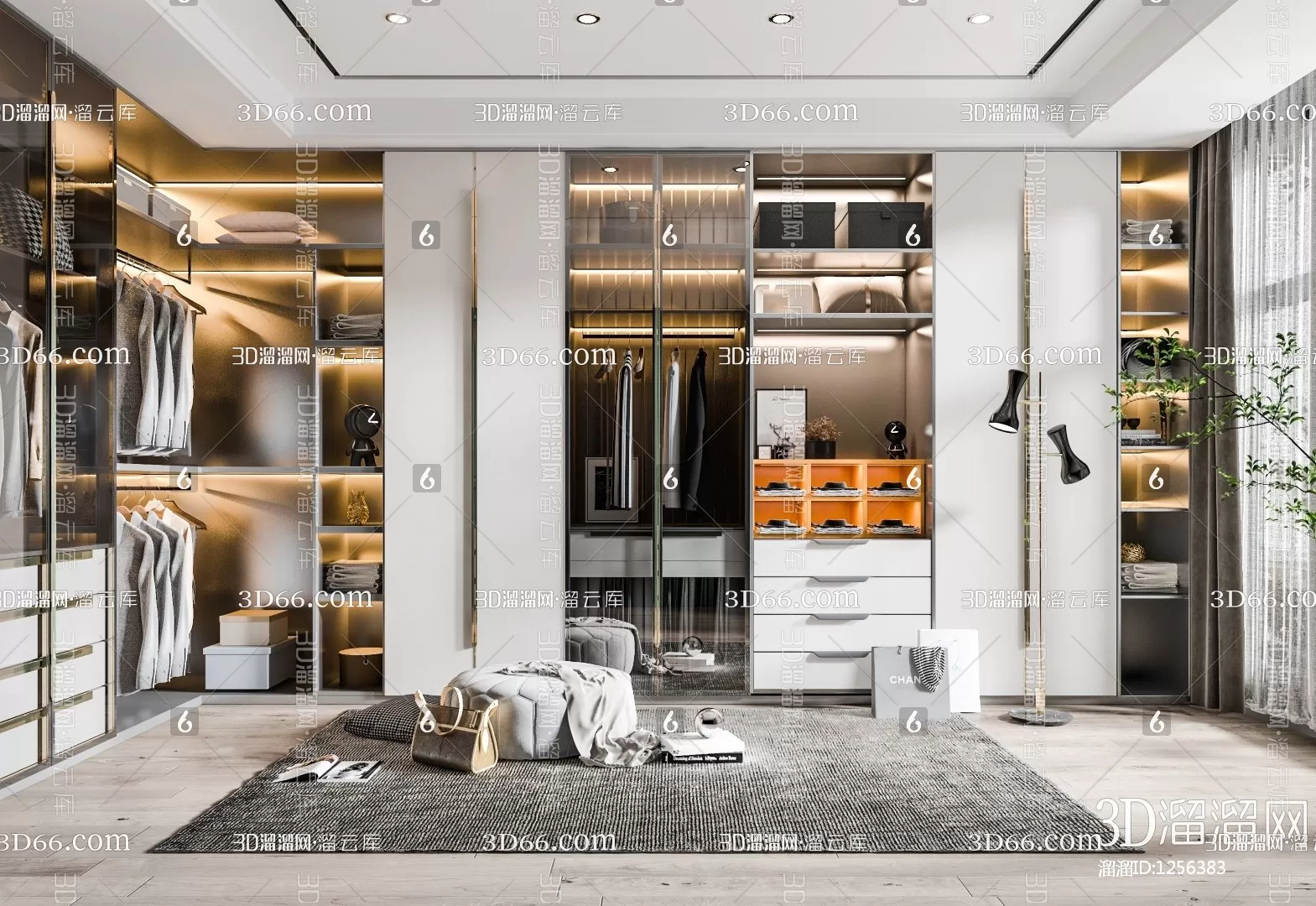 Dressing Room 3D Scenes – 0474