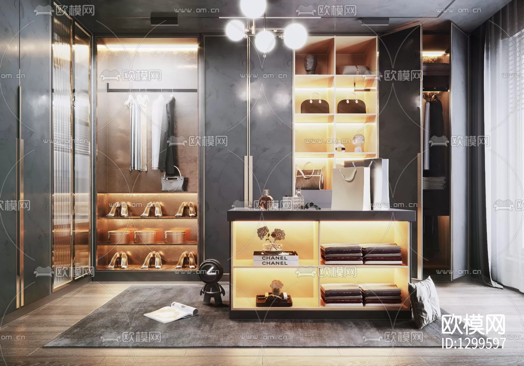 Dressing Room 3D Scenes – 0479