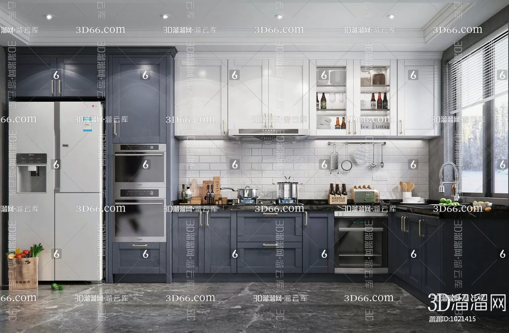 Kitchen 3D Scenes – 0534