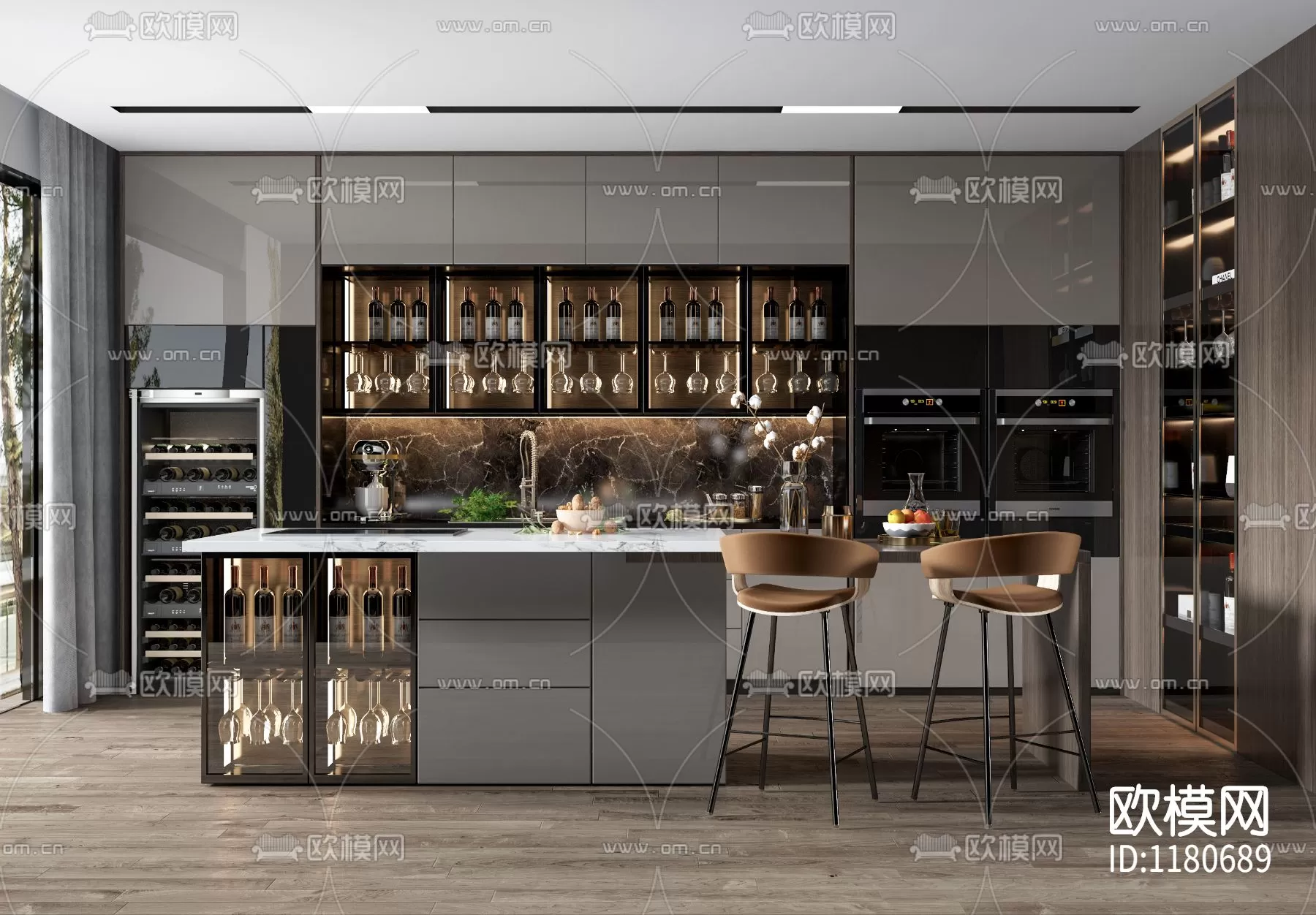 Kitchen 3D Scenes – 0548