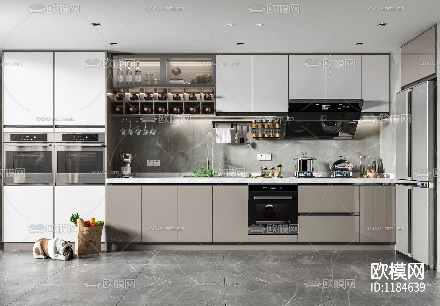 Kitchen 3D Scenes – 0549