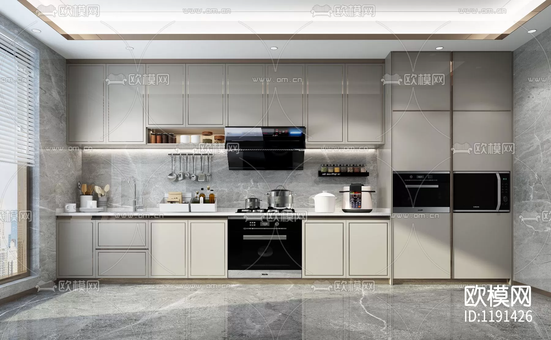 Kitchen 3D Scenes – 0551