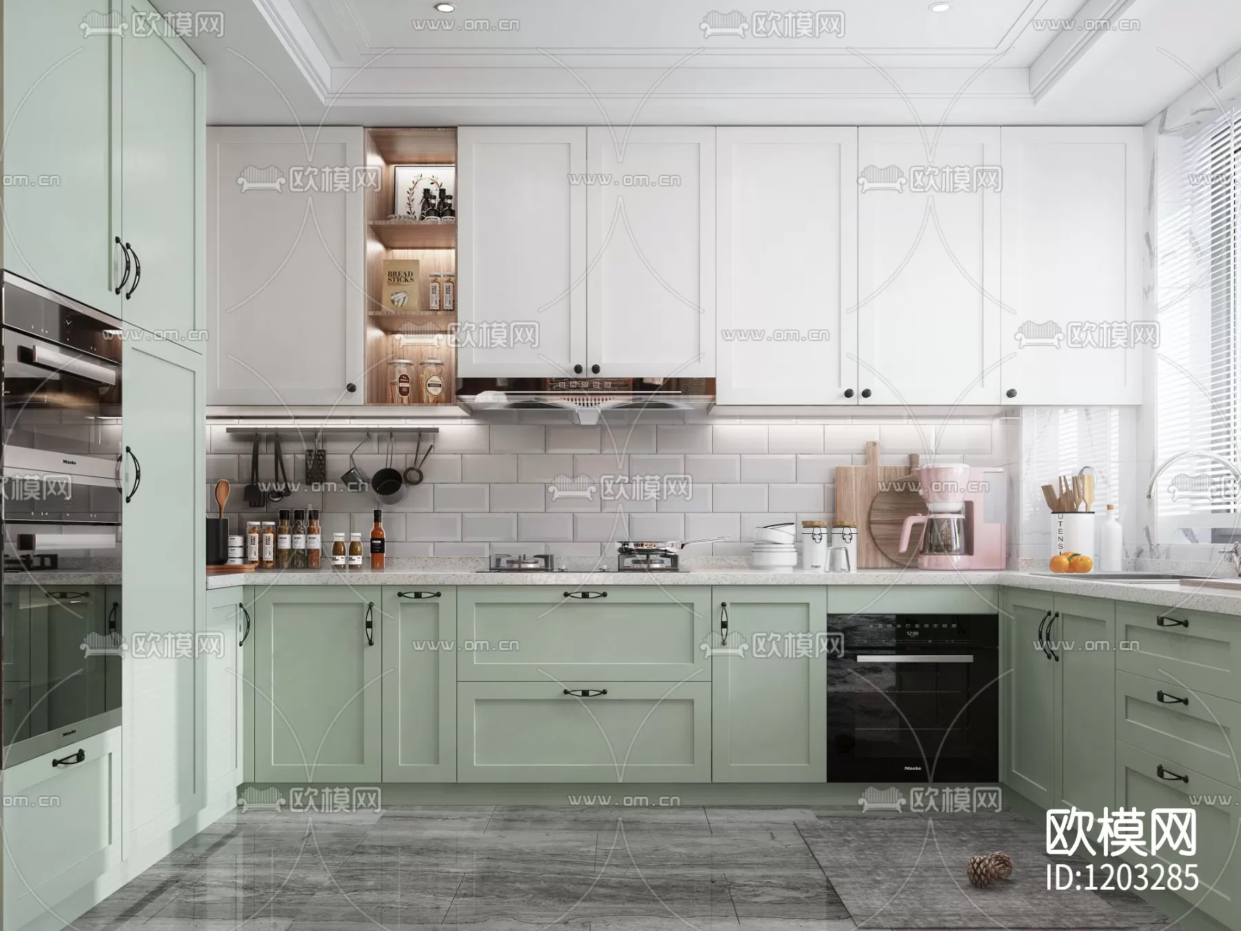 Kitchen 3D Scenes – 0553