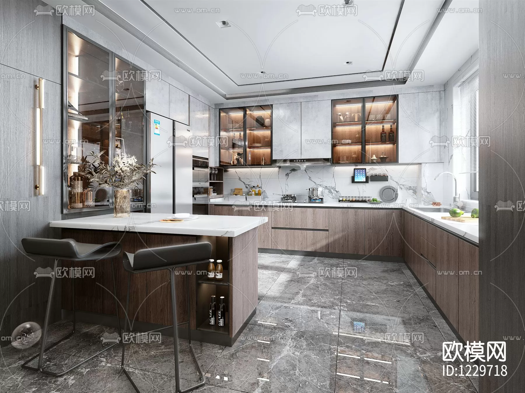 Kitchen 3D Scenes – 0558