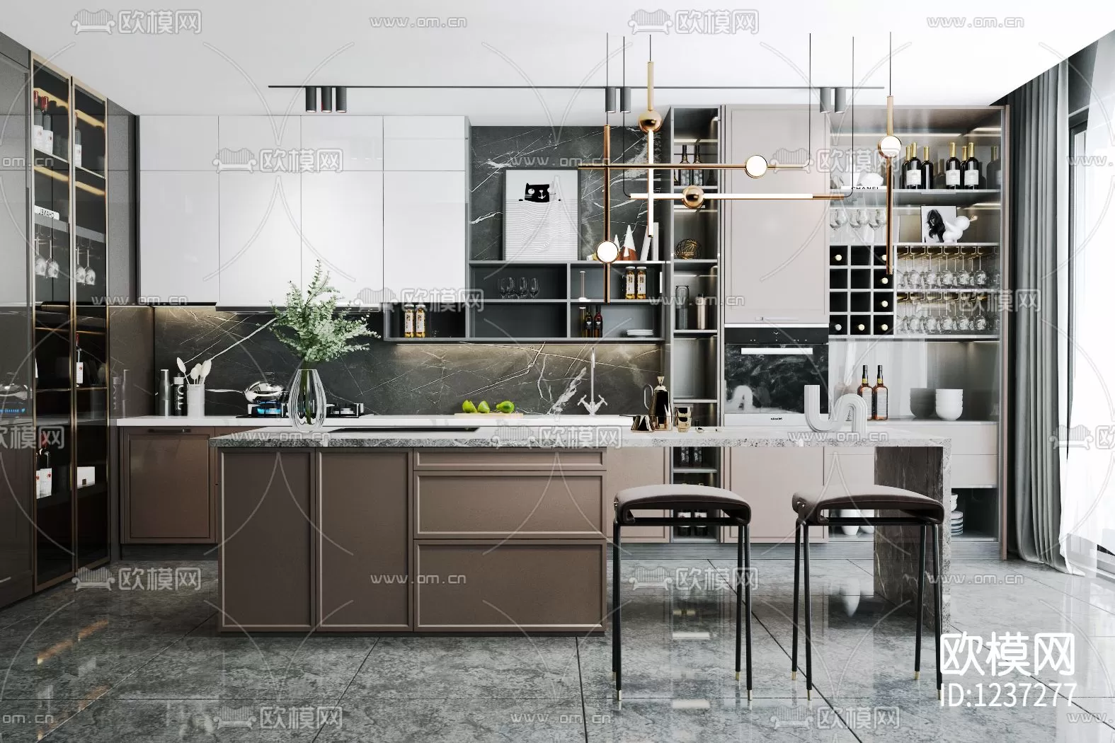 Kitchen 3D Scenes – 0559