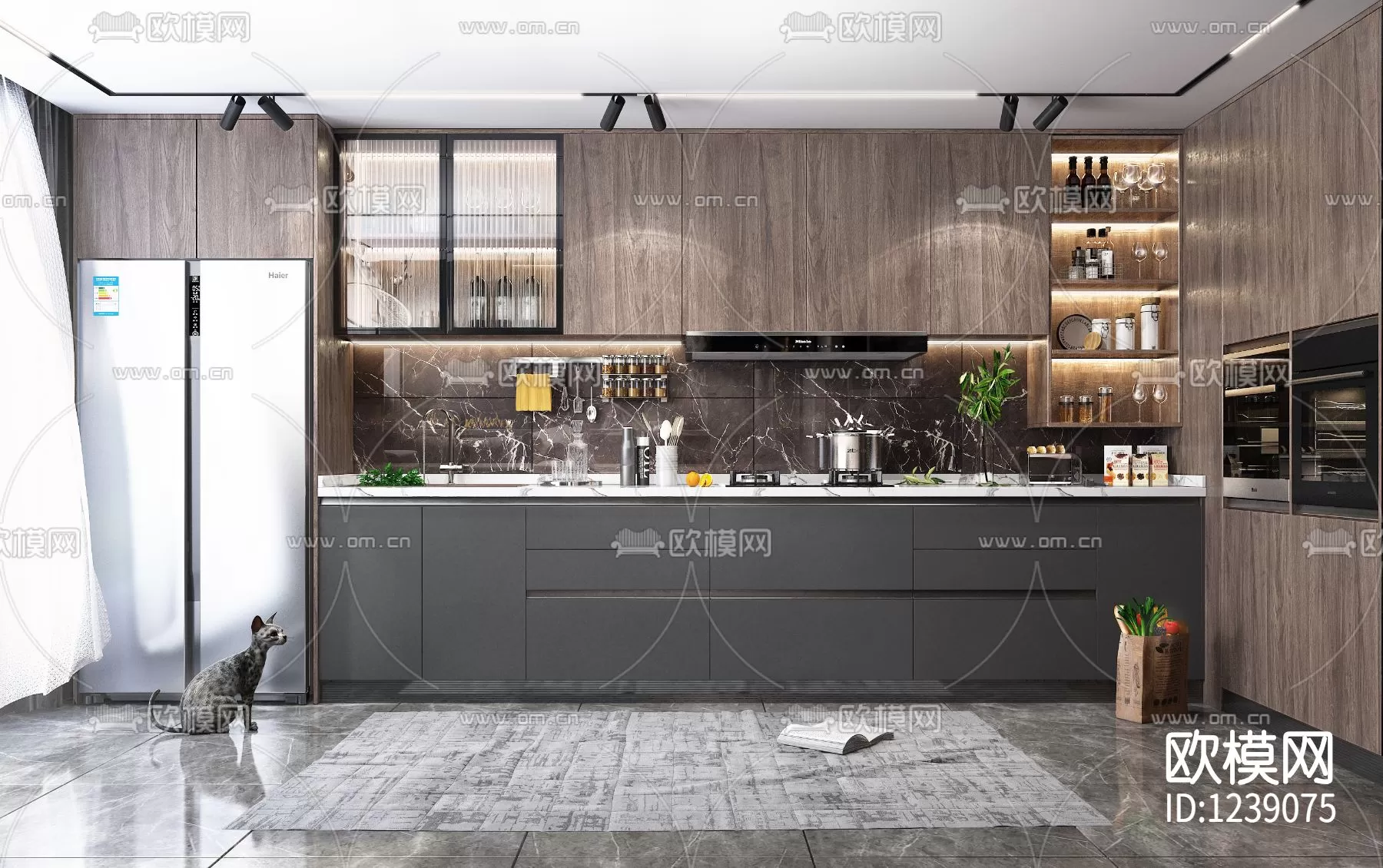 Kitchen 3D Scenes – 0561