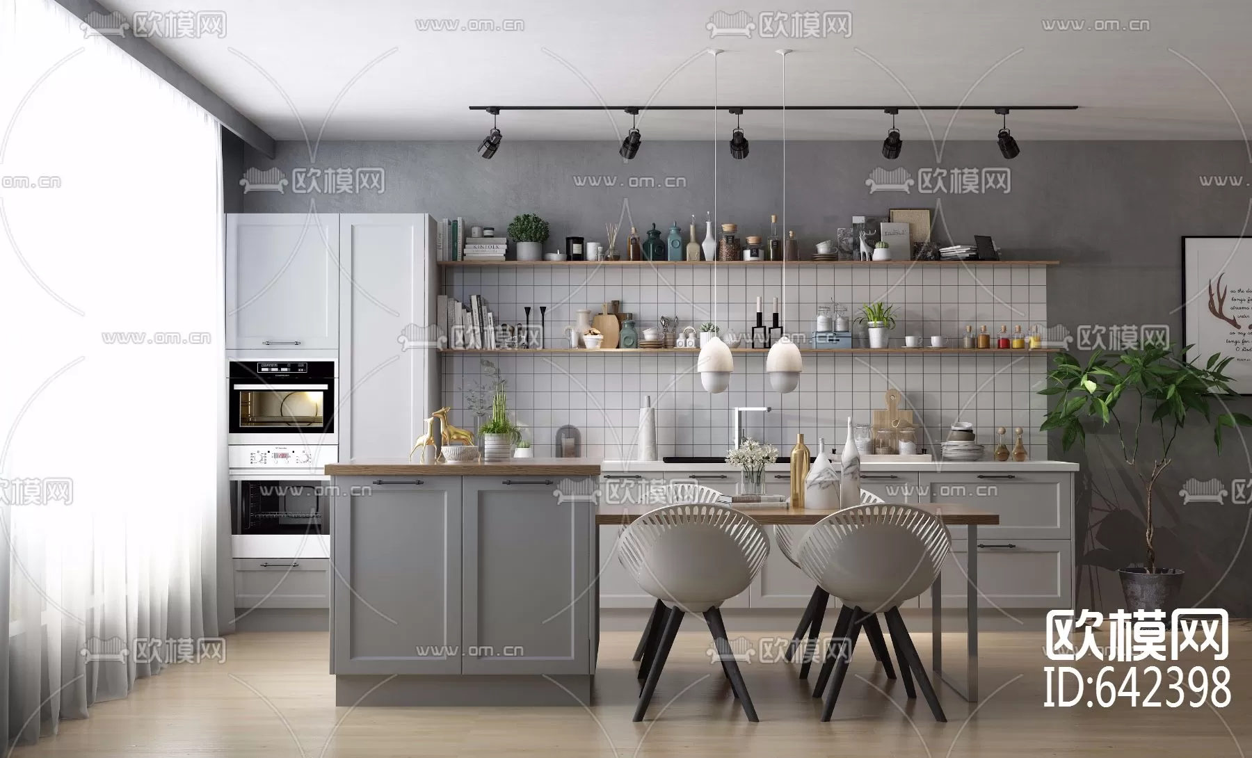 Kitchen 3D Scenes – 0569