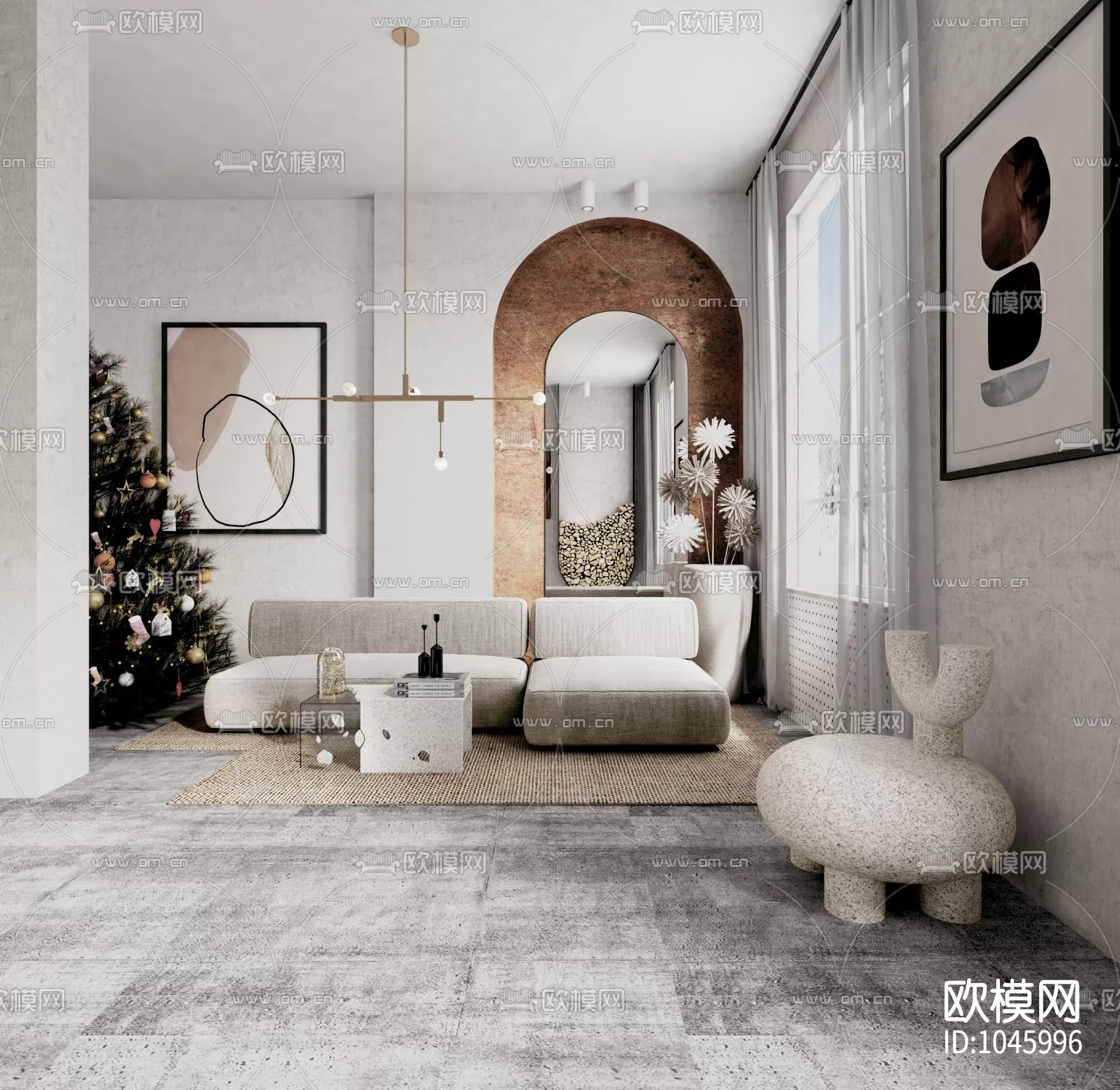 Living Room 3D Scenes – 0577 Living Room 3D Scenes – 0577