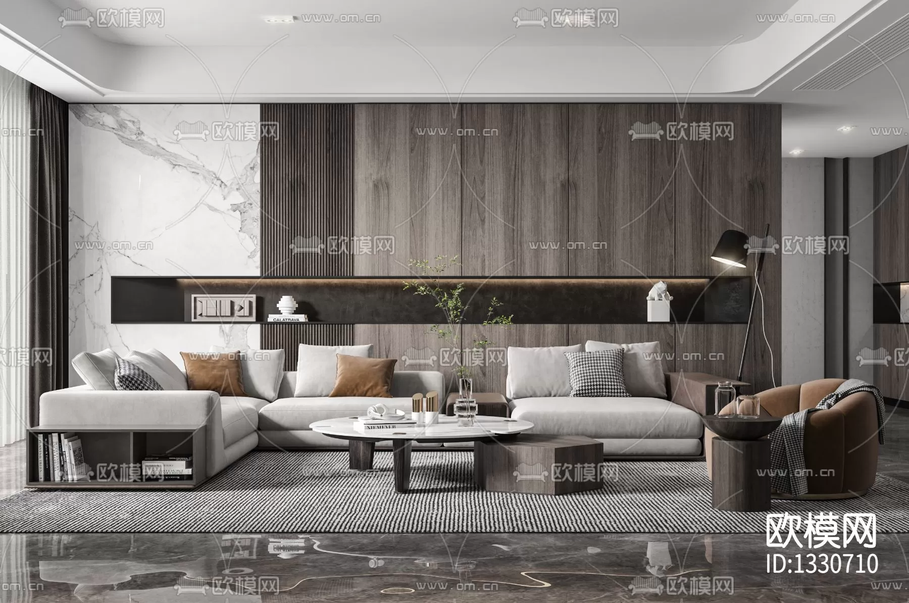 Living Room 3D Scenes – 0598 Living Room 3D Scenes – 0598