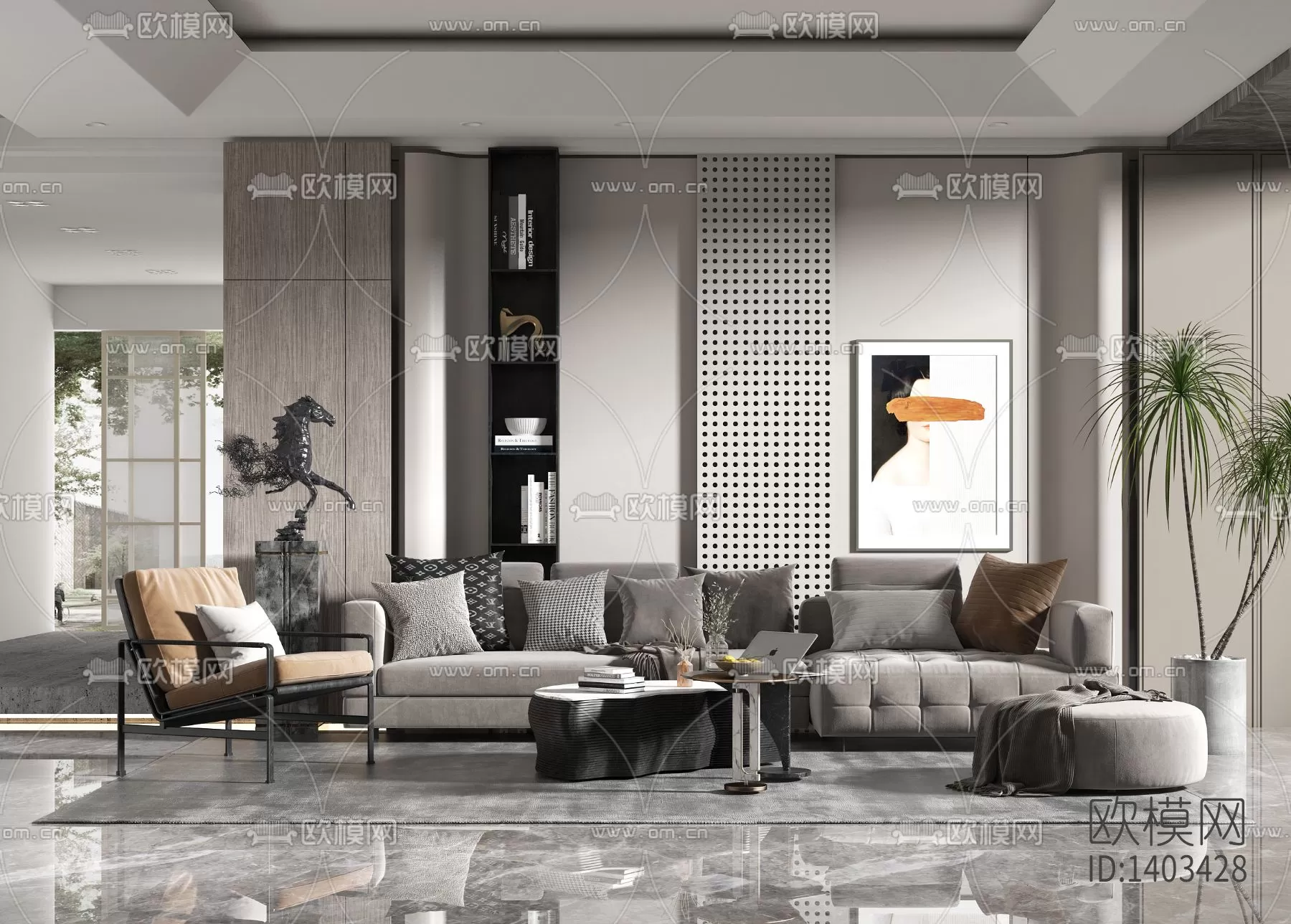 Living Room 3D Scenes – 0603 Living Room 3D Scenes – 0603