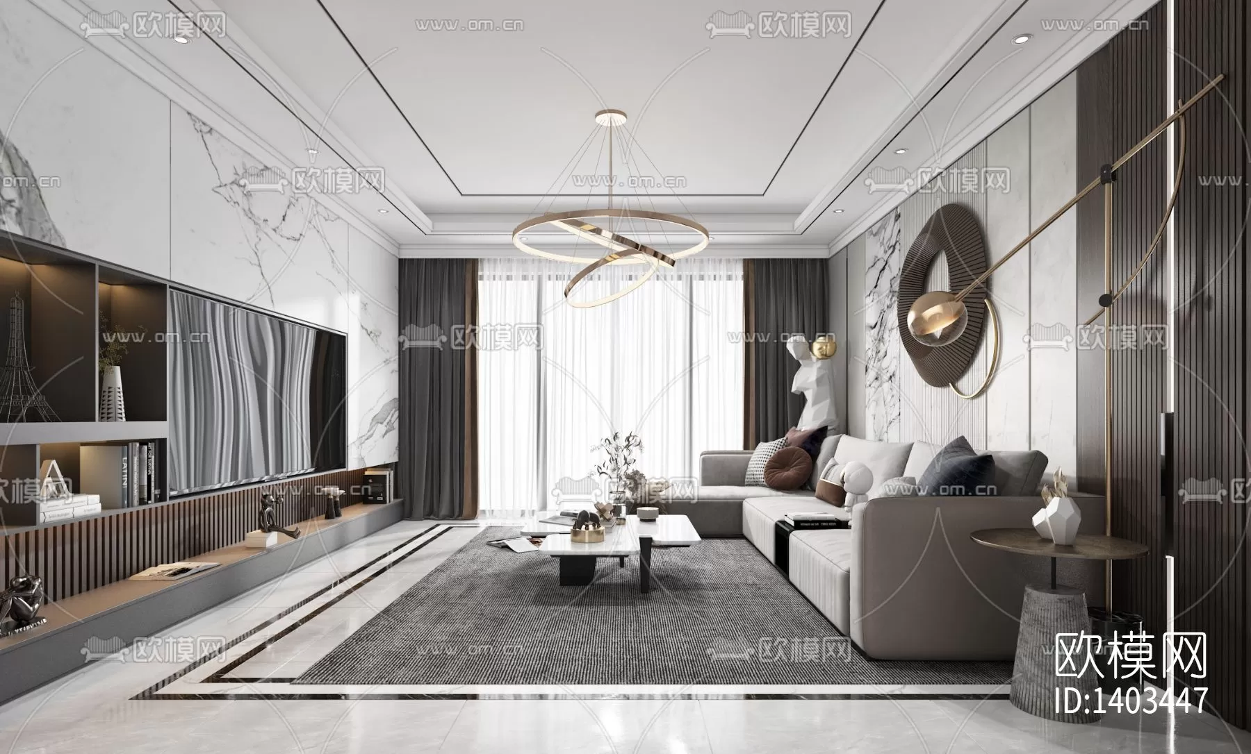 Living Room 3D Scenes – 0604 Living Room 3D Scenes – 0604