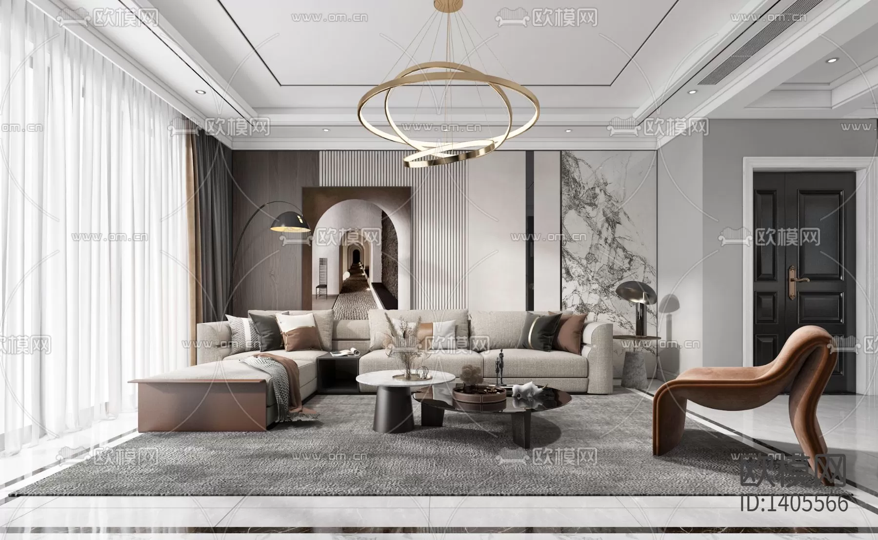 Living Room 3D Scenes – 0610 Living Room 3D Scenes – 0610