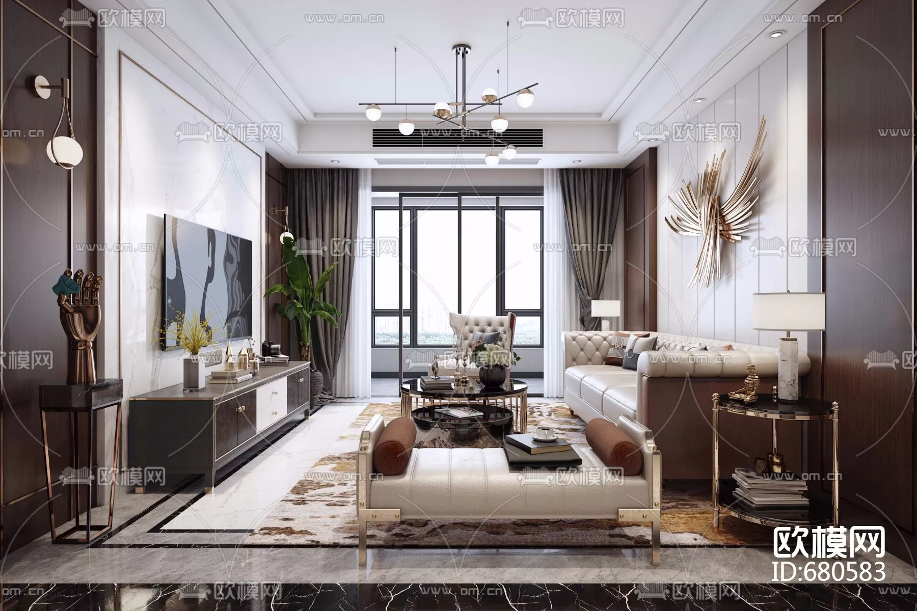 Living Room 3D Scenes – 0613 Living Room 3D Scenes – 0613