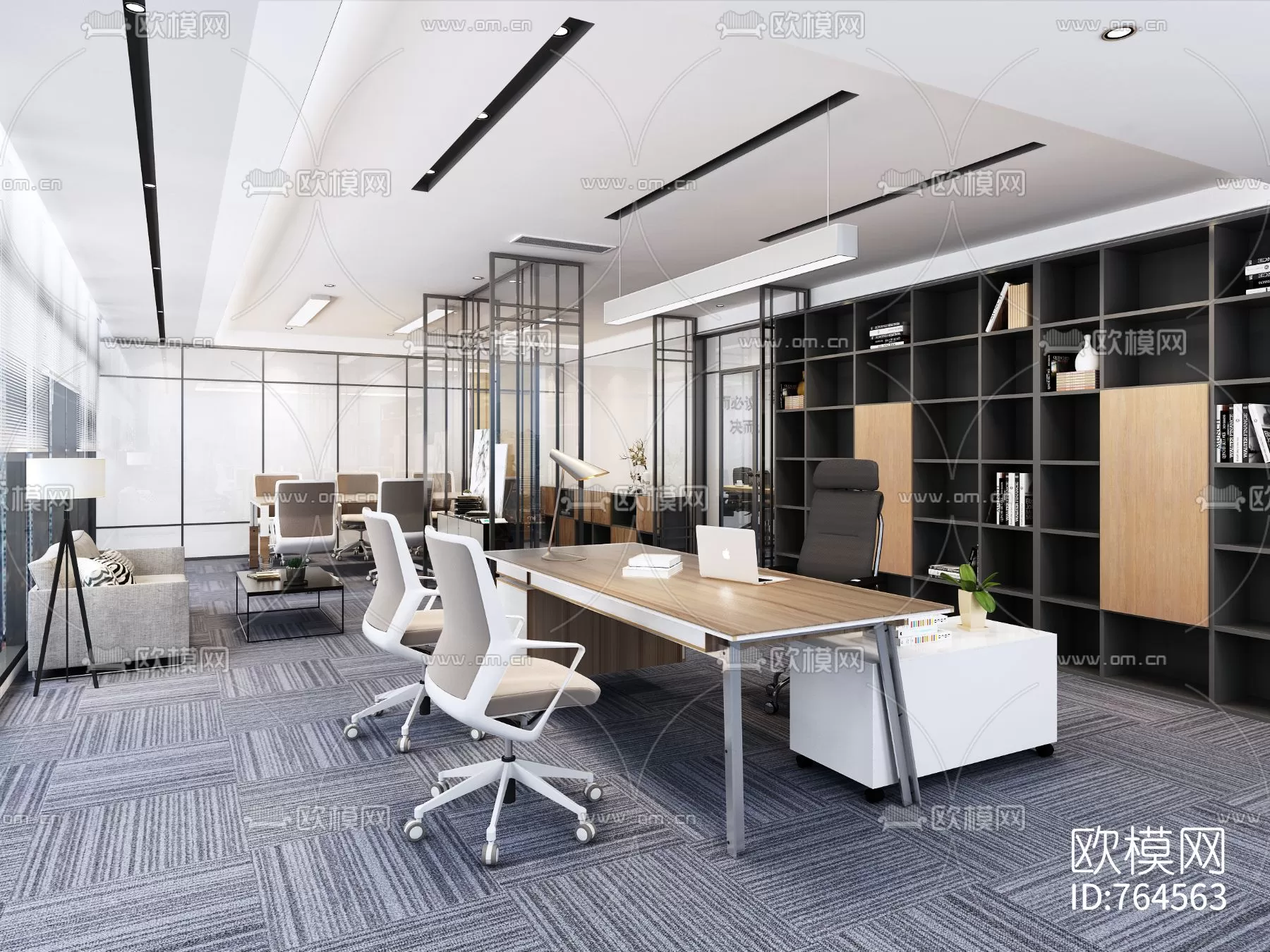 Office 3D Scenes – 0630 Office 3D Scenes – 0630