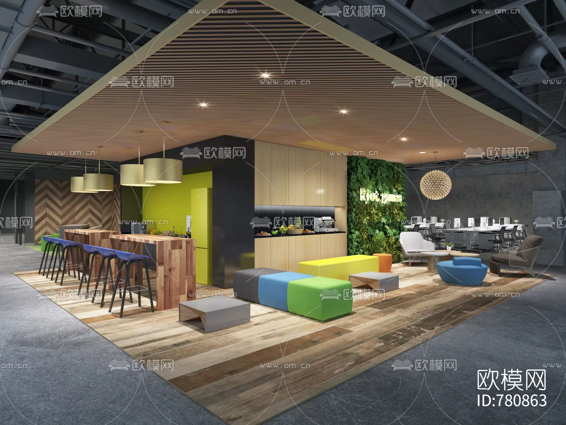 Office 3D Scenes – 0631 Office 3D Scenes – 0631