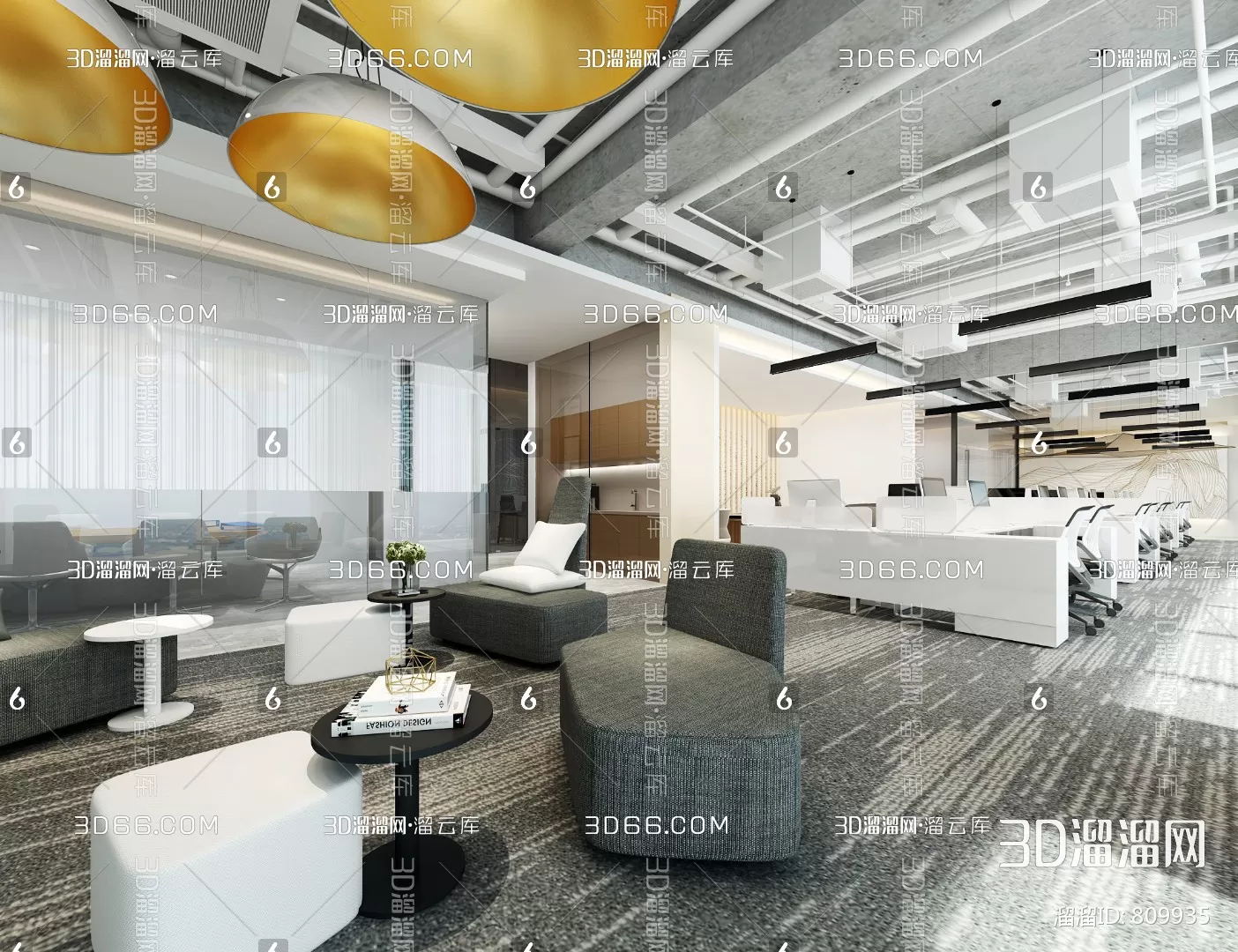 Office 3D Scenes – 0634 Office 3D Scenes – 0634