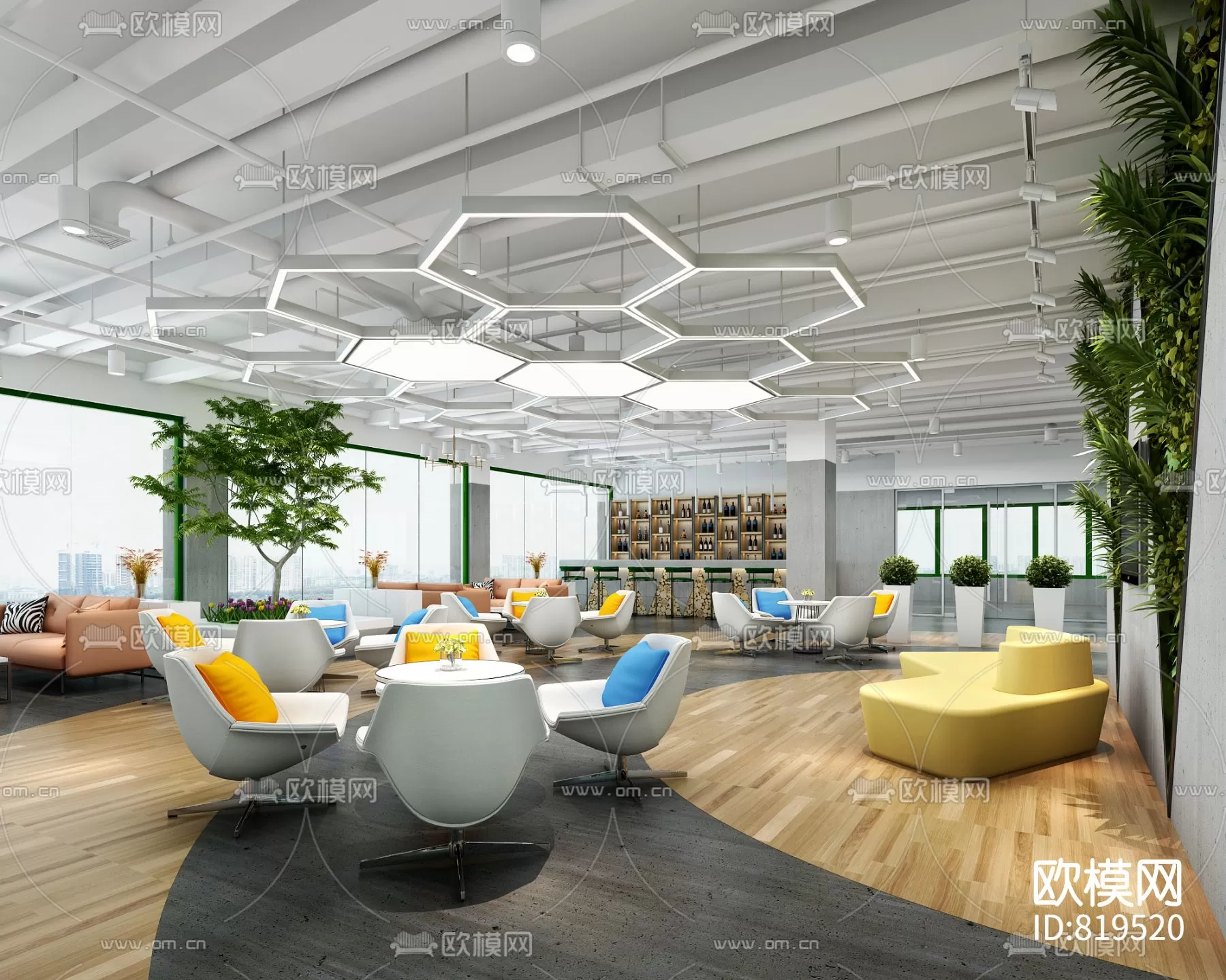 Office 3D Scenes – 0637 Office 3D Scenes – 0637