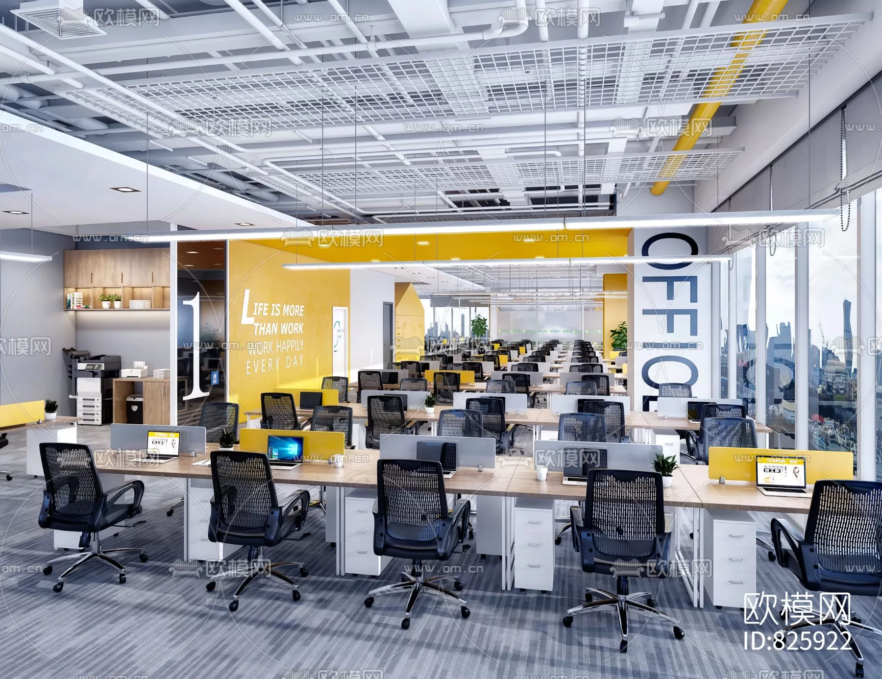 Office 3D Scenes – 0638 Office 3D Scenes – 0638