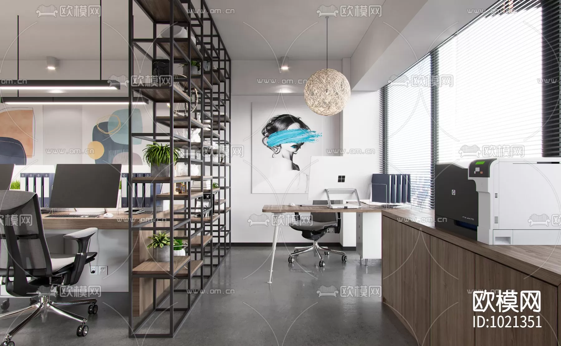 Office 3D Scenes – 0647