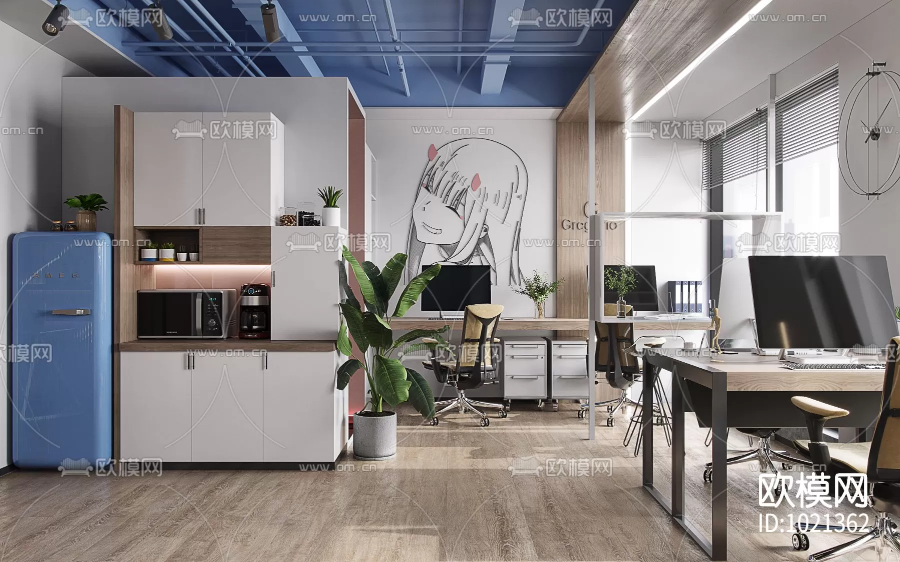 Office 3D Scenes – 0648