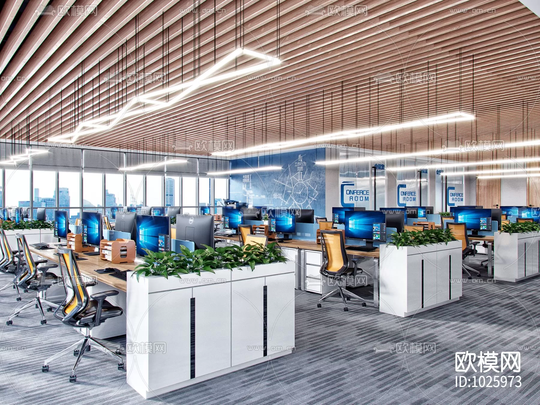 Office 3D Scenes – 0649