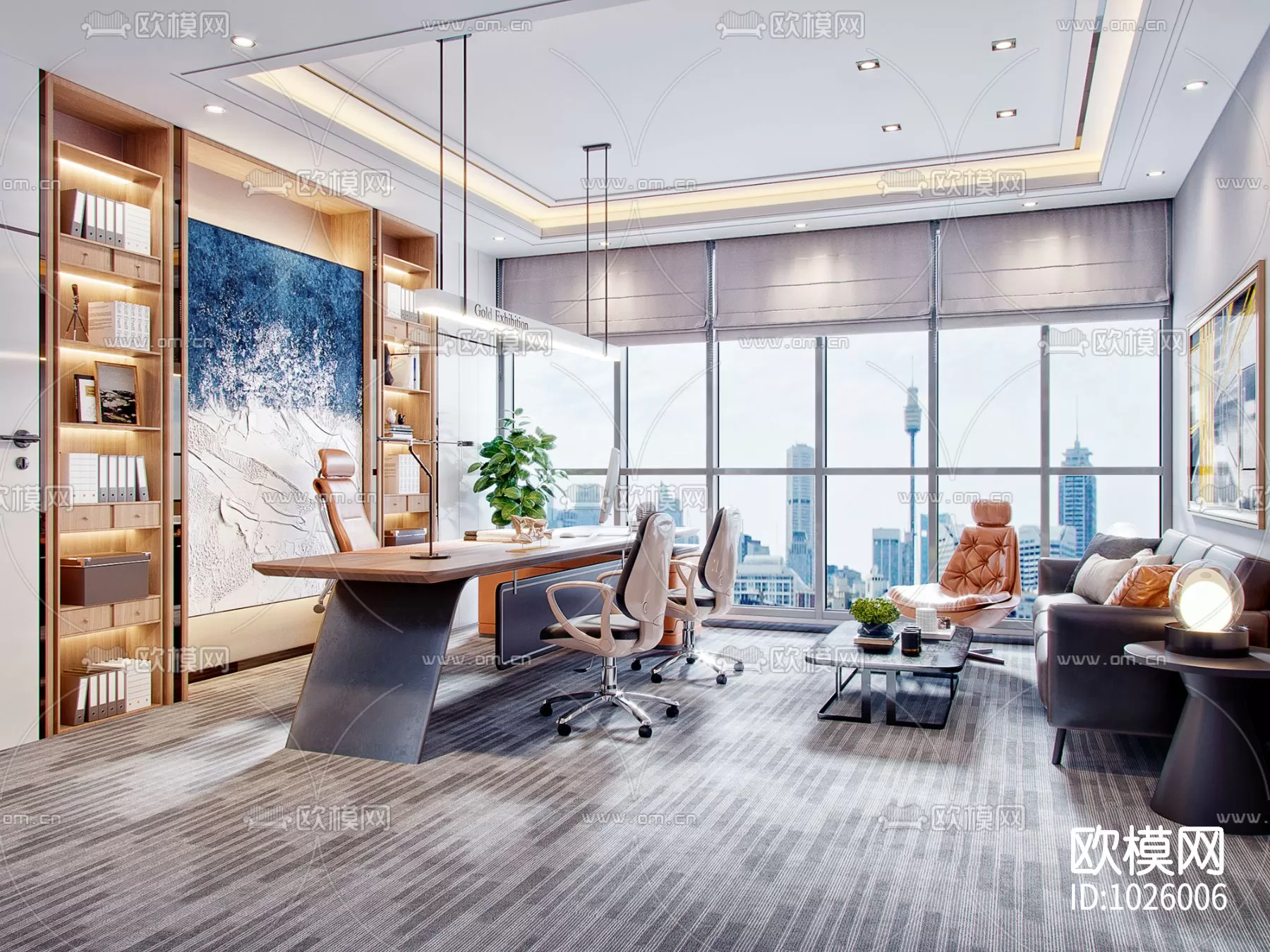 Office 3D Scenes – 0651