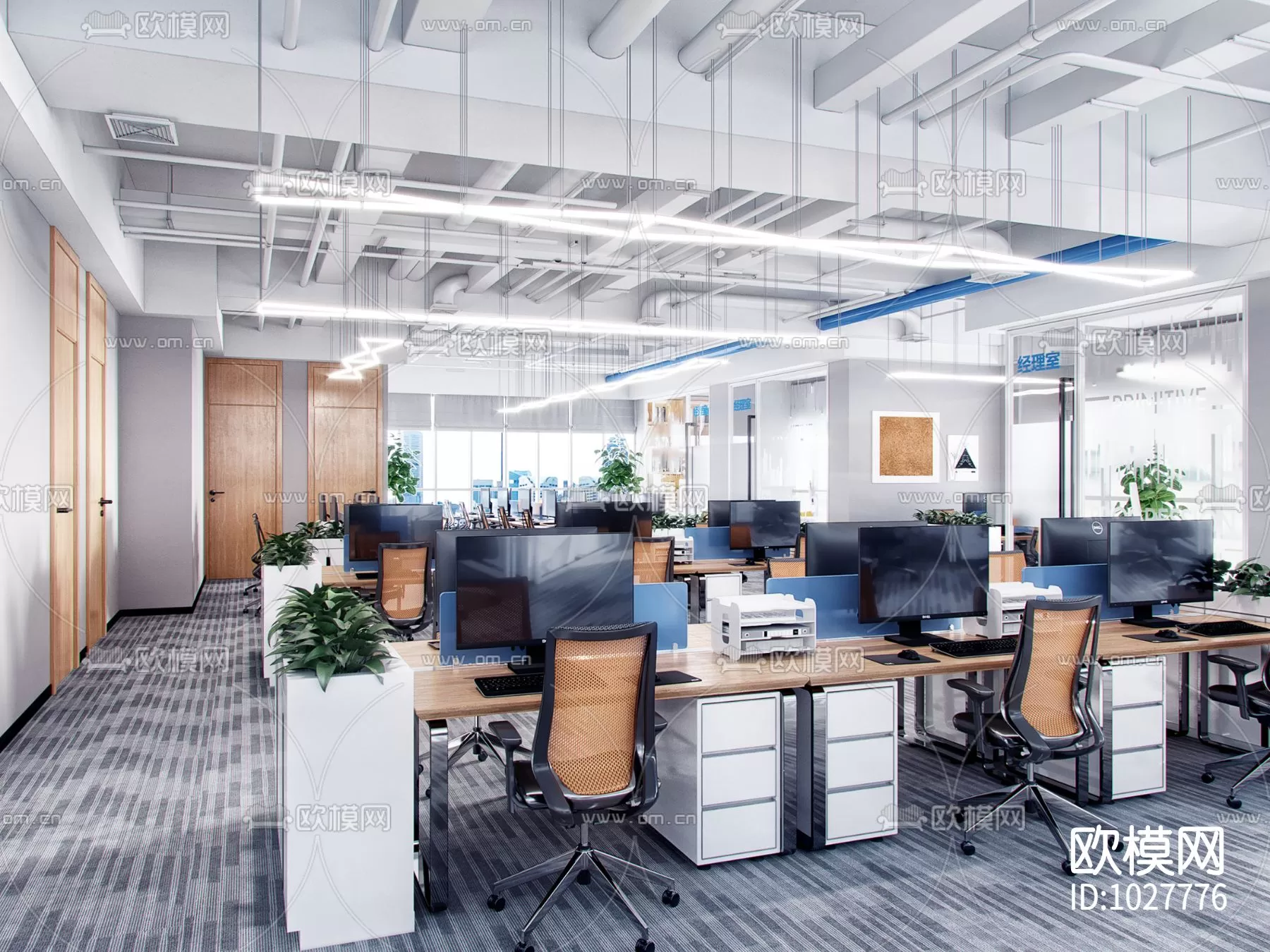 Office 3D Scenes – 0652