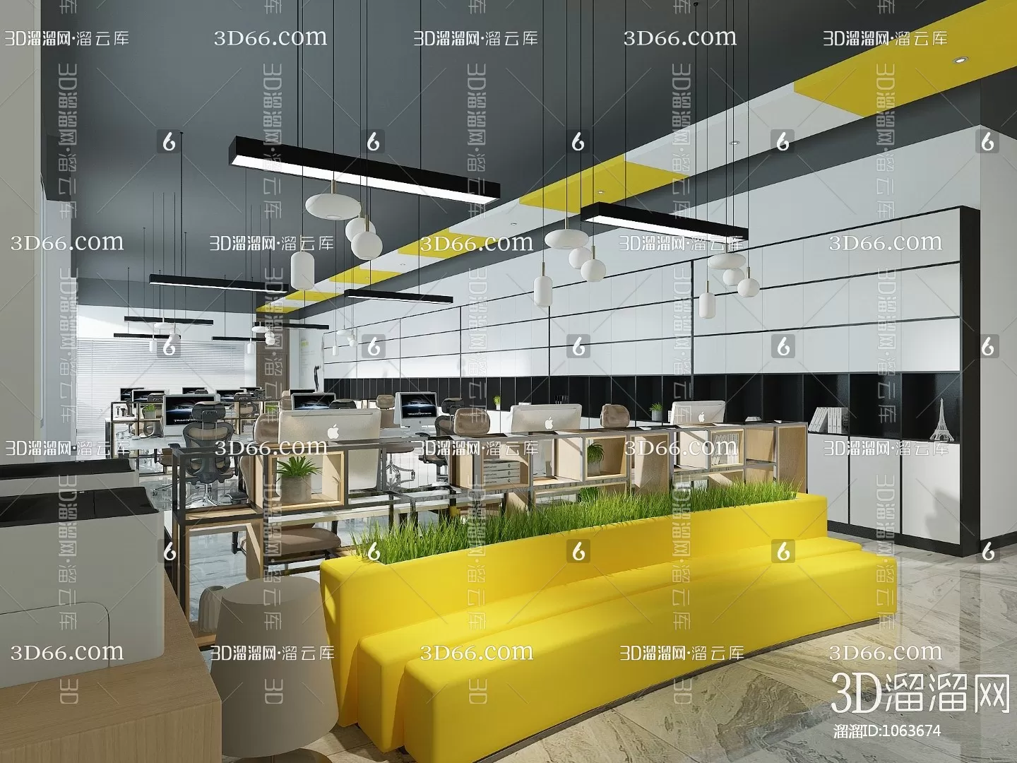 Office 3D Scenes – 0654