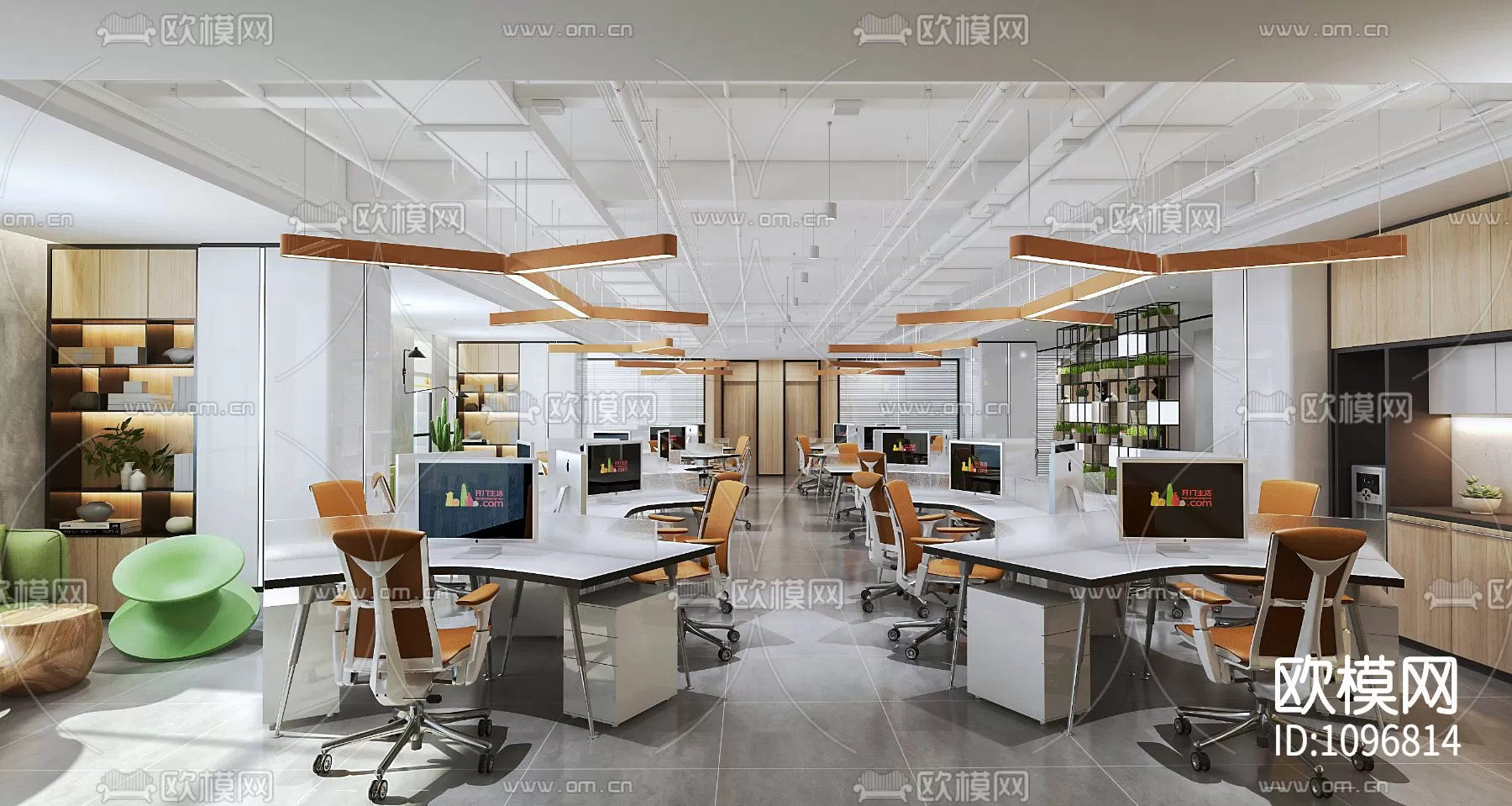 Office 3D Scenes – 0656