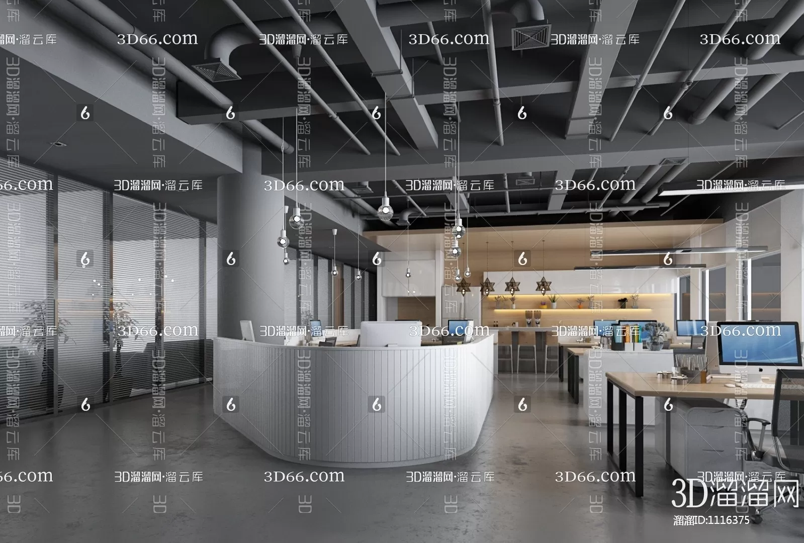 Office 3D Scenes – 0658