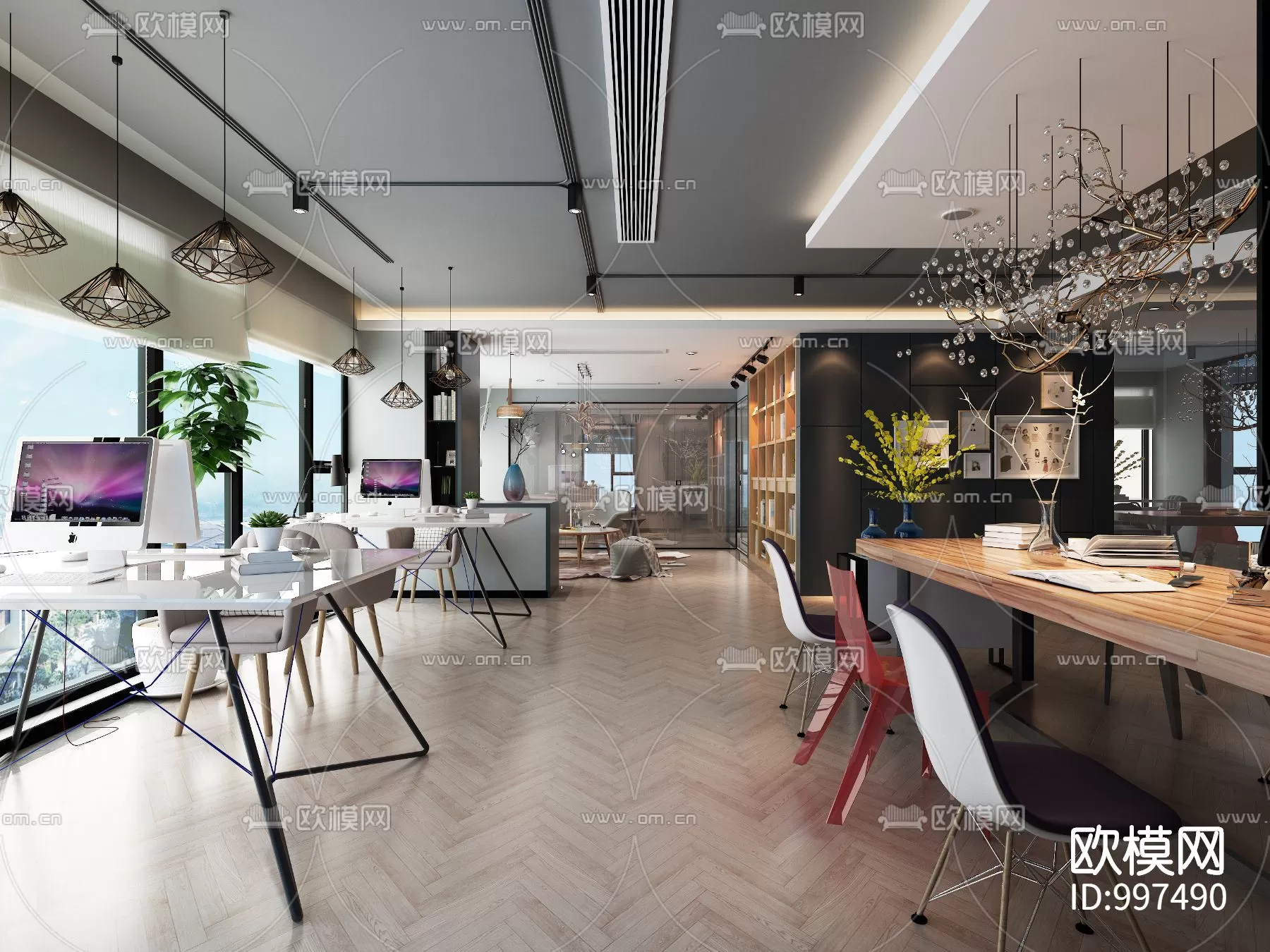 Office 3D Scenes – 0660