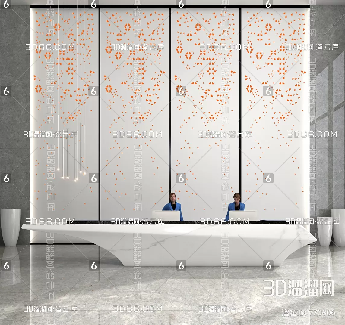 Reception 3D Scenes – 0691