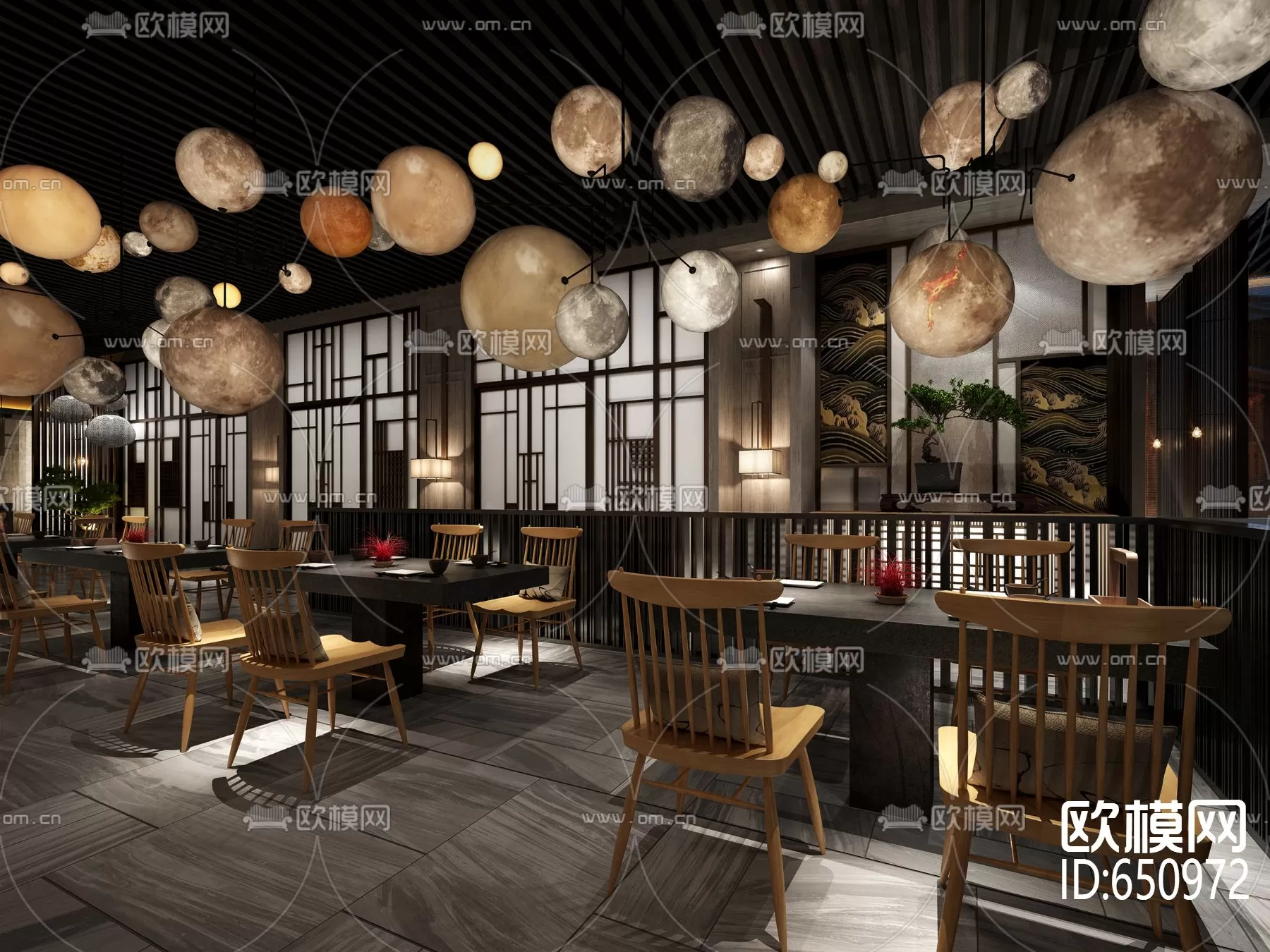 Restaurant 3D Scenes – 0710