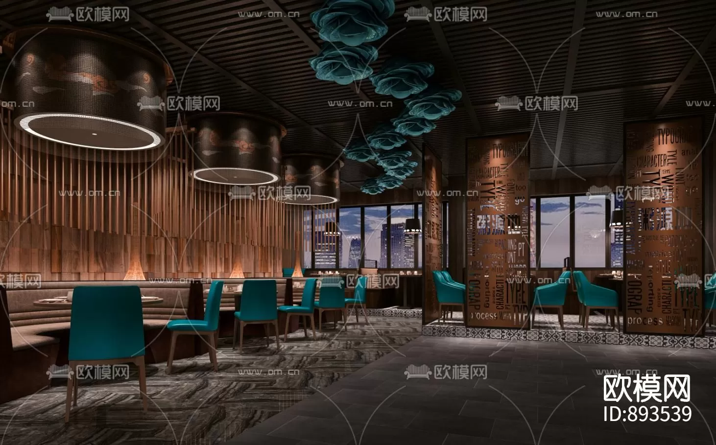 Restaurant 3D Scenes – 0734