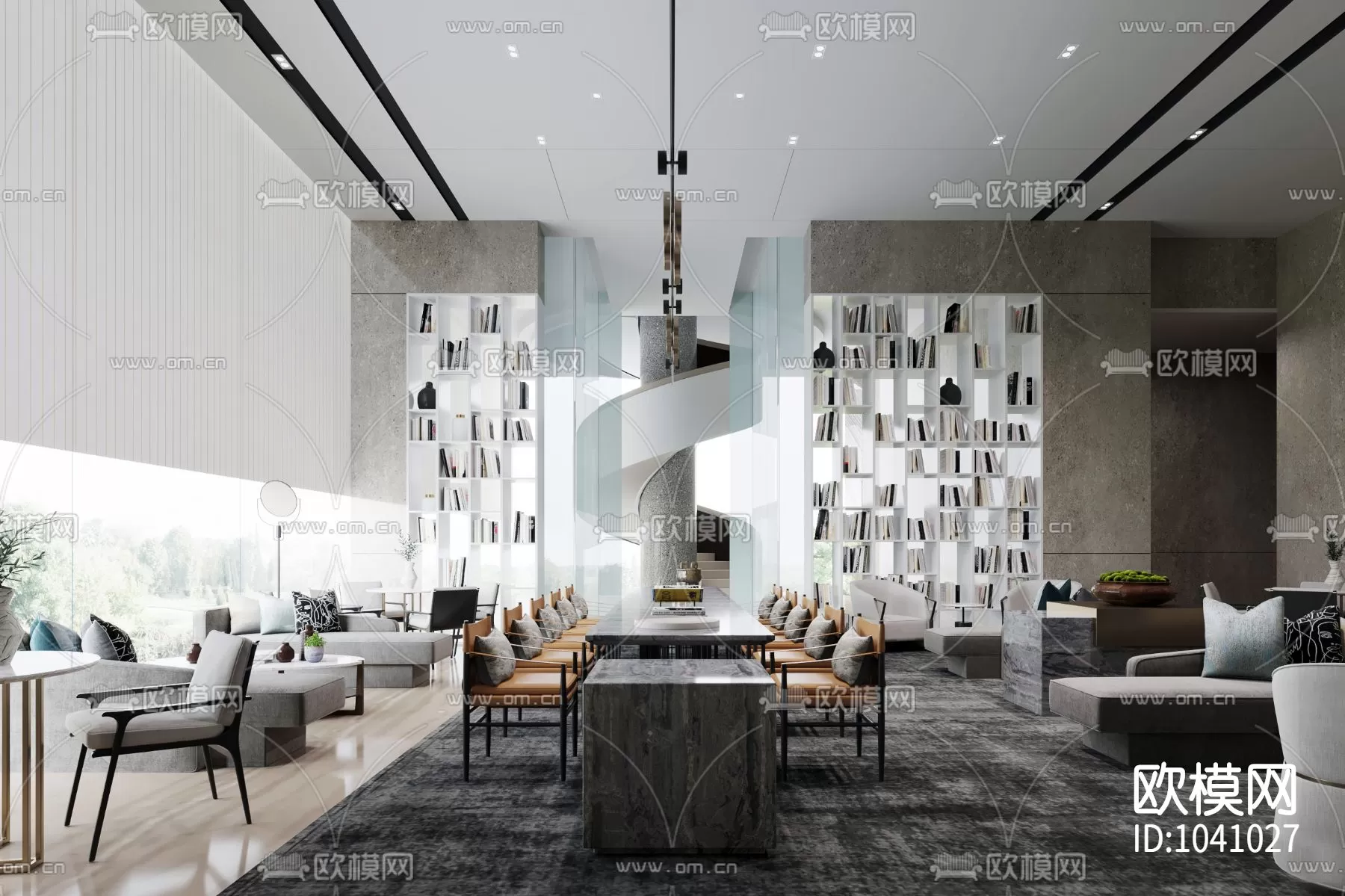 Sale Office 3D Scenes – 0747