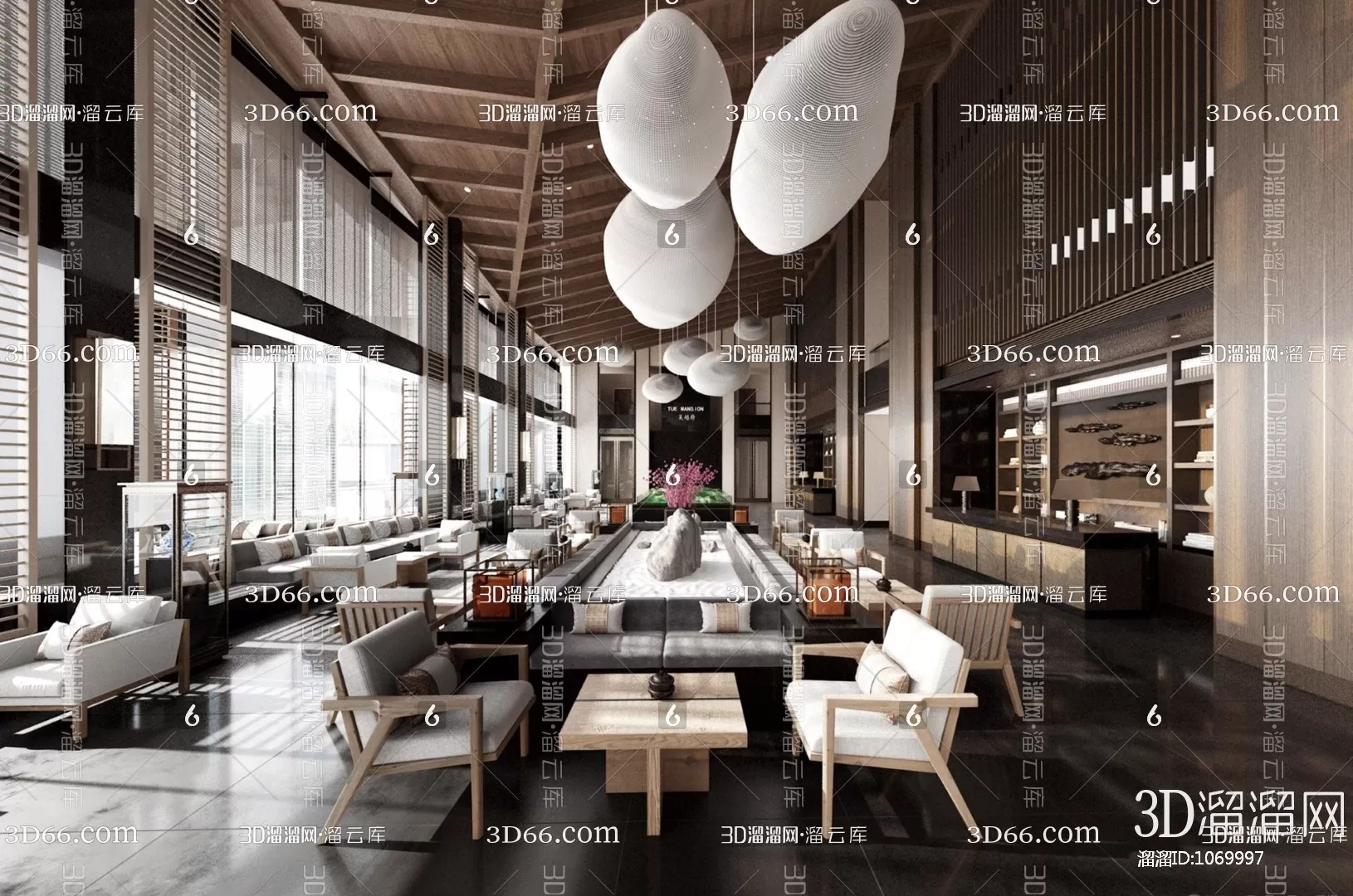 Sale Office 3D Scenes – 0748